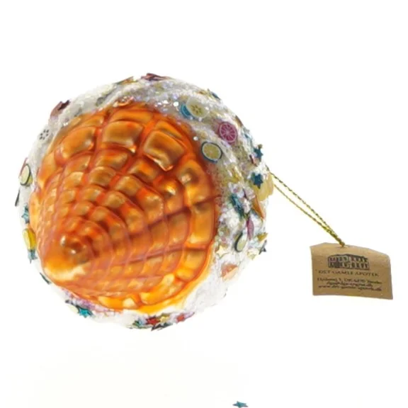 Julepynt isvaffel ornament fra Det Gamle Apotek (str. 14 cm)