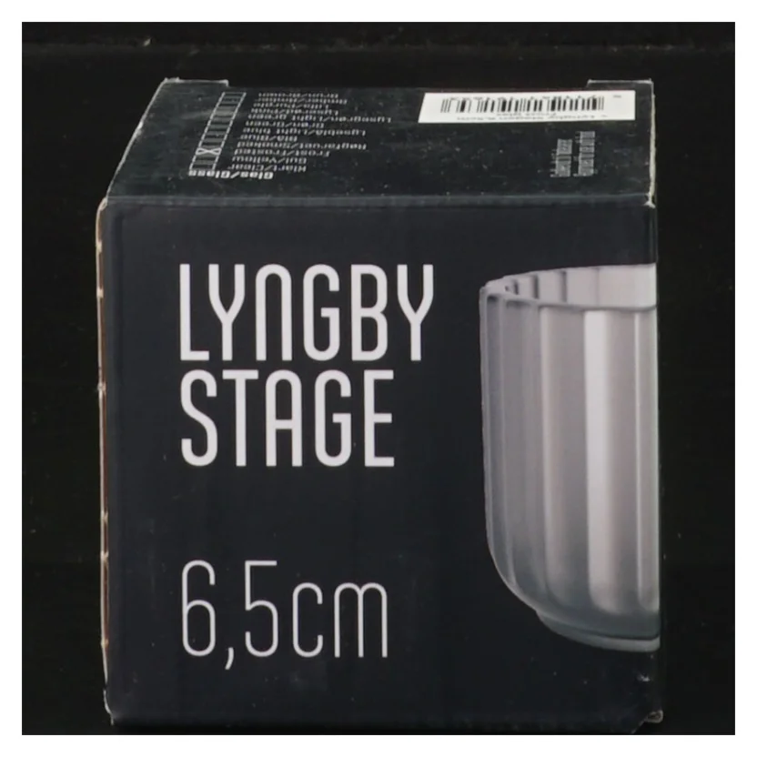Lyngby lysestage fra Lyngby (str. 6,5 cm)