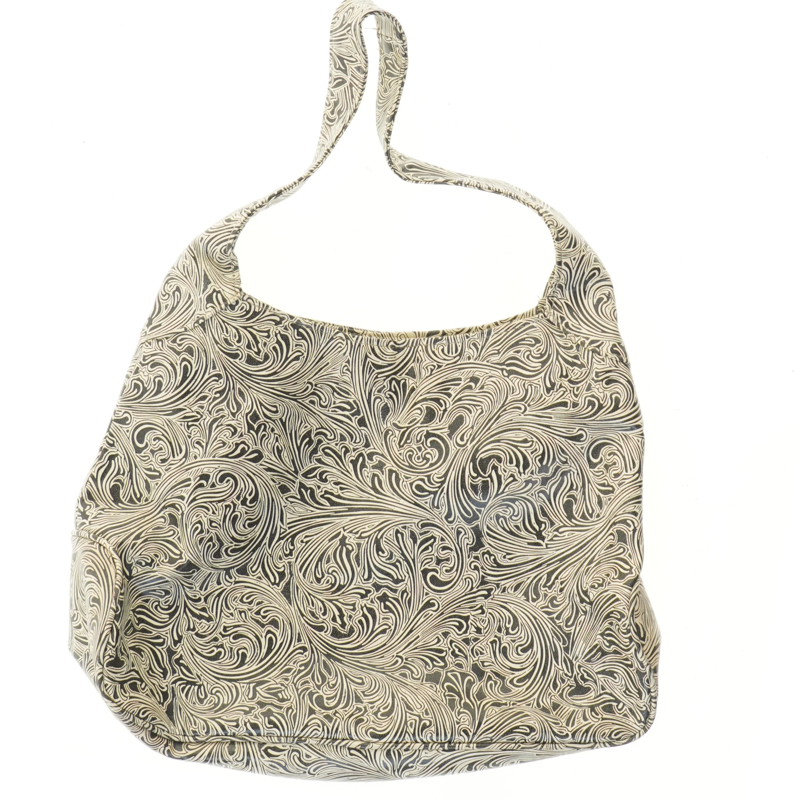 Stof håndtaske med mønster (str. 38x26 cm)