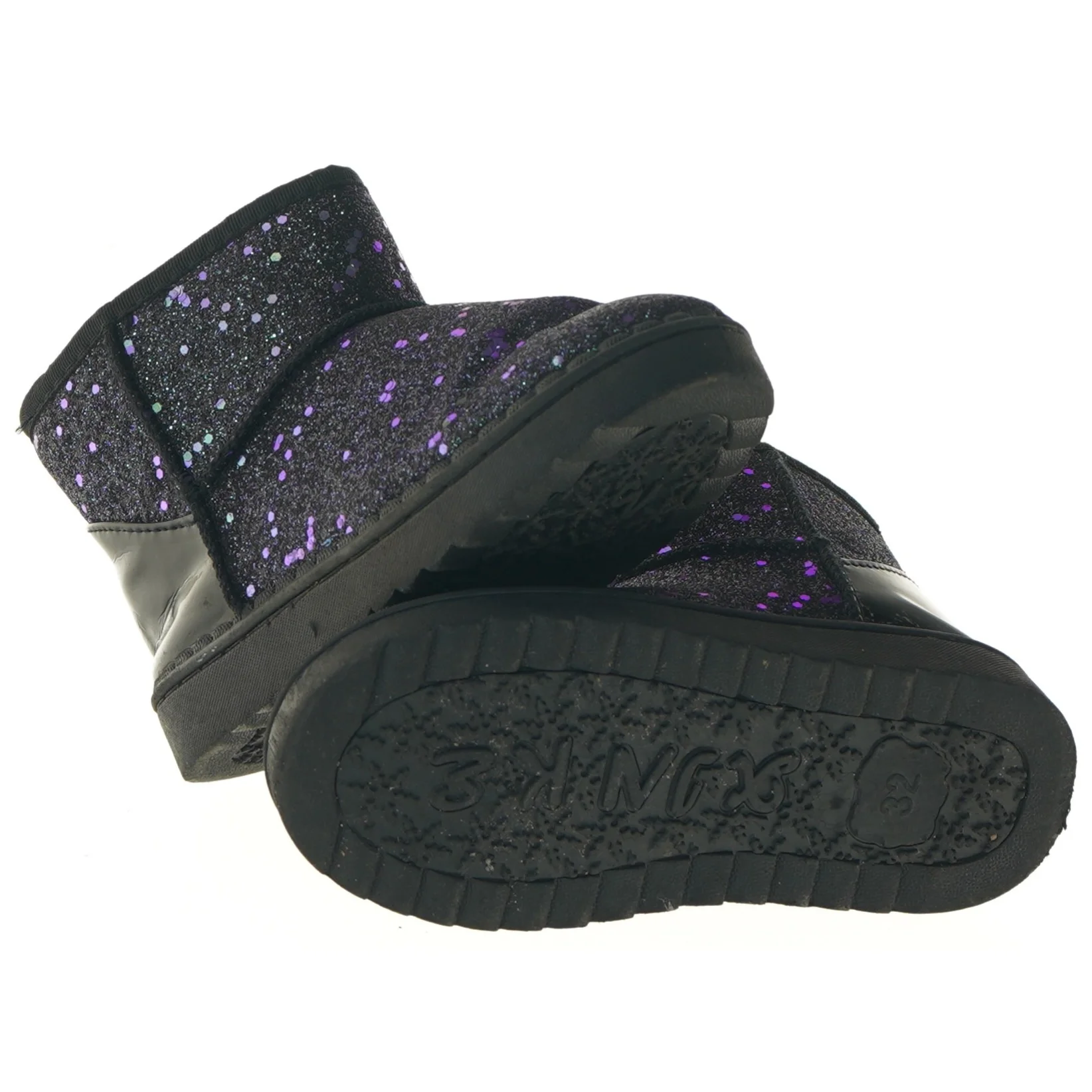 Glitrende vinterstøvler, størrelse 32 (str. 32 )