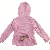Pink jakke med hætte fra Ver de Terre (str. 128)