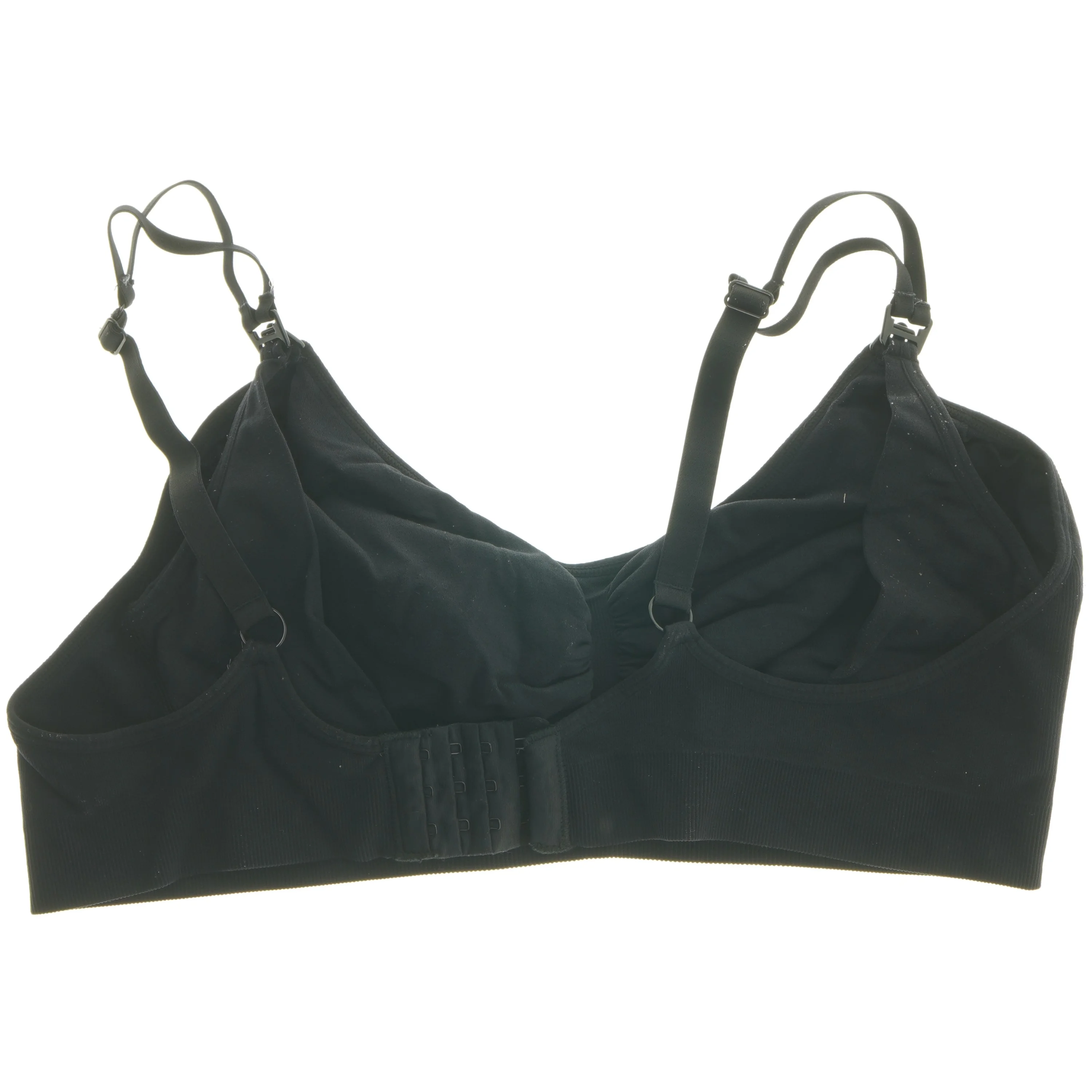 Sort bh med justerbare stropper fra Lindex (str. 2xl cm)