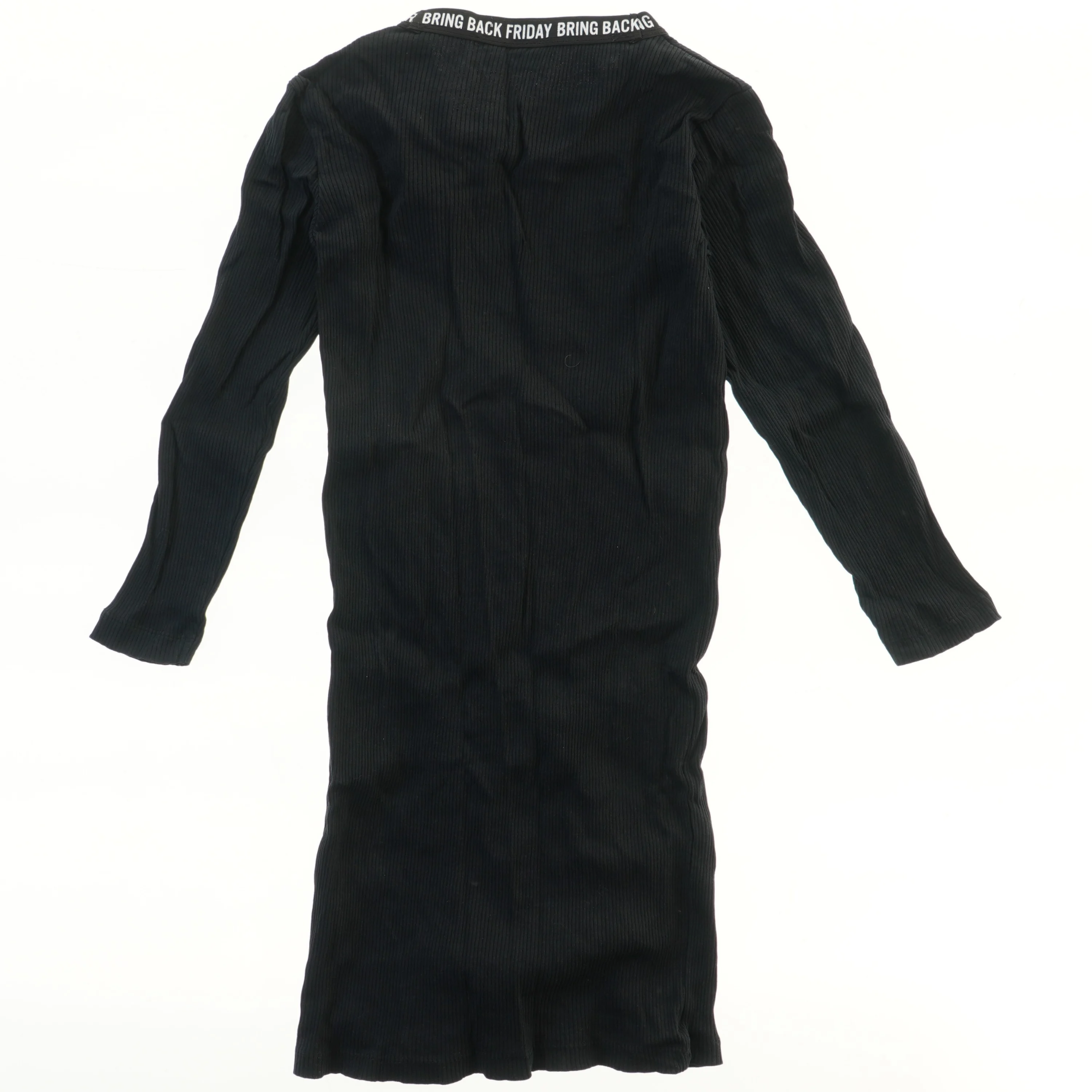 Langærmet kjole med tekst fra Name It (str. 116)