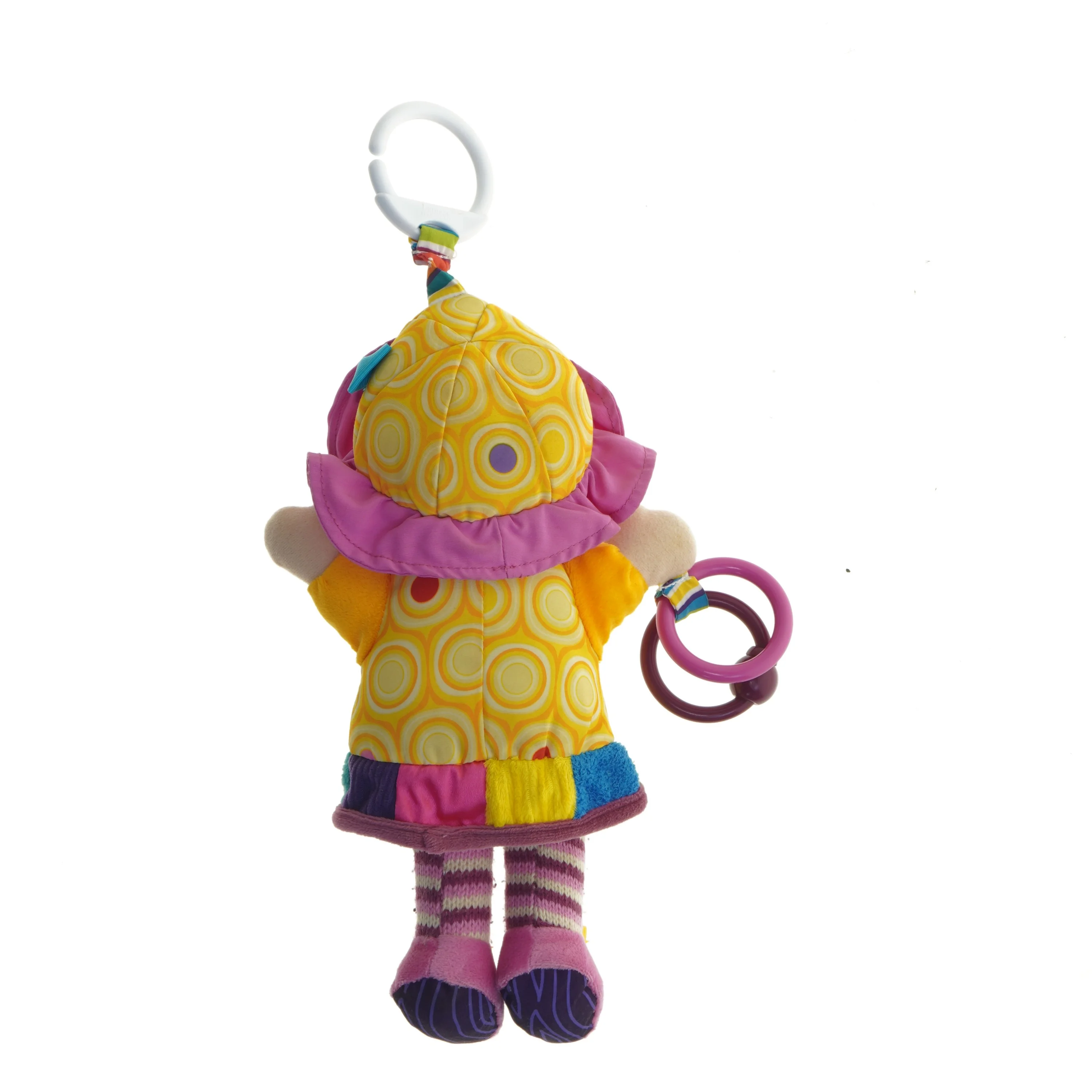 Babyrangle dukke fra Lamaze fra Lamaze (str. 32 cm)