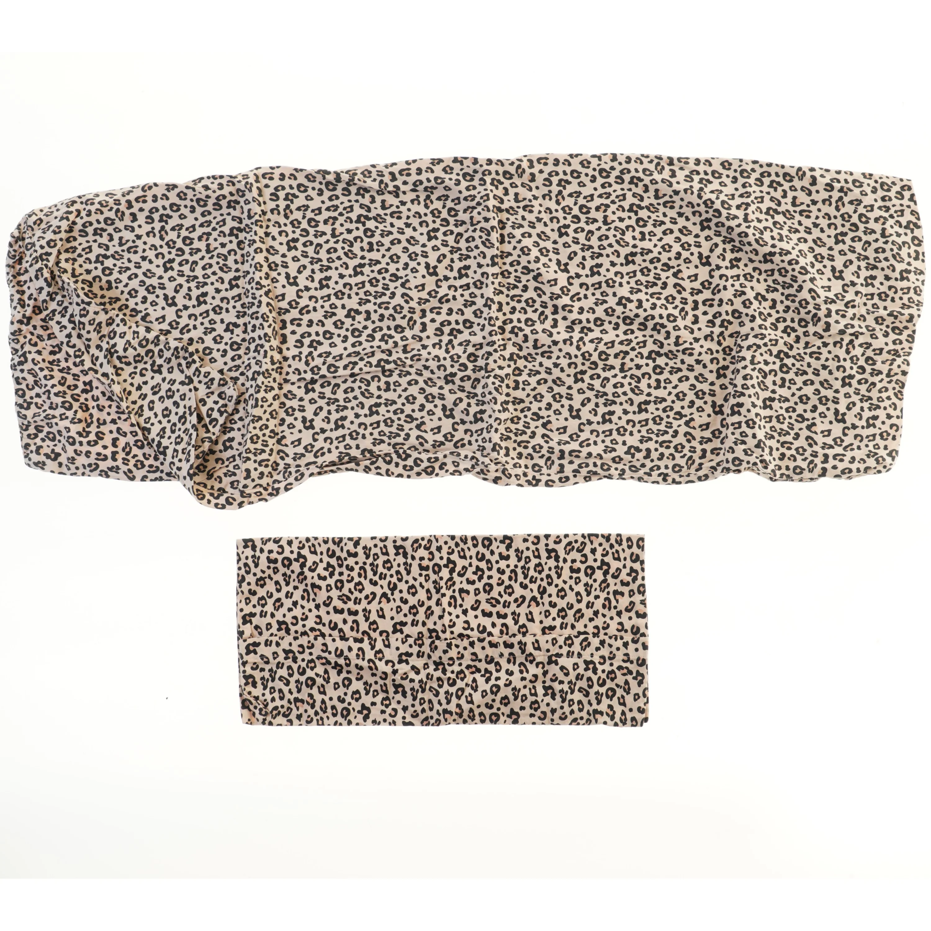 Leopardmønstret sengetøj fra Sofie Schnoor (str. 40x42 og 96x69 cm)