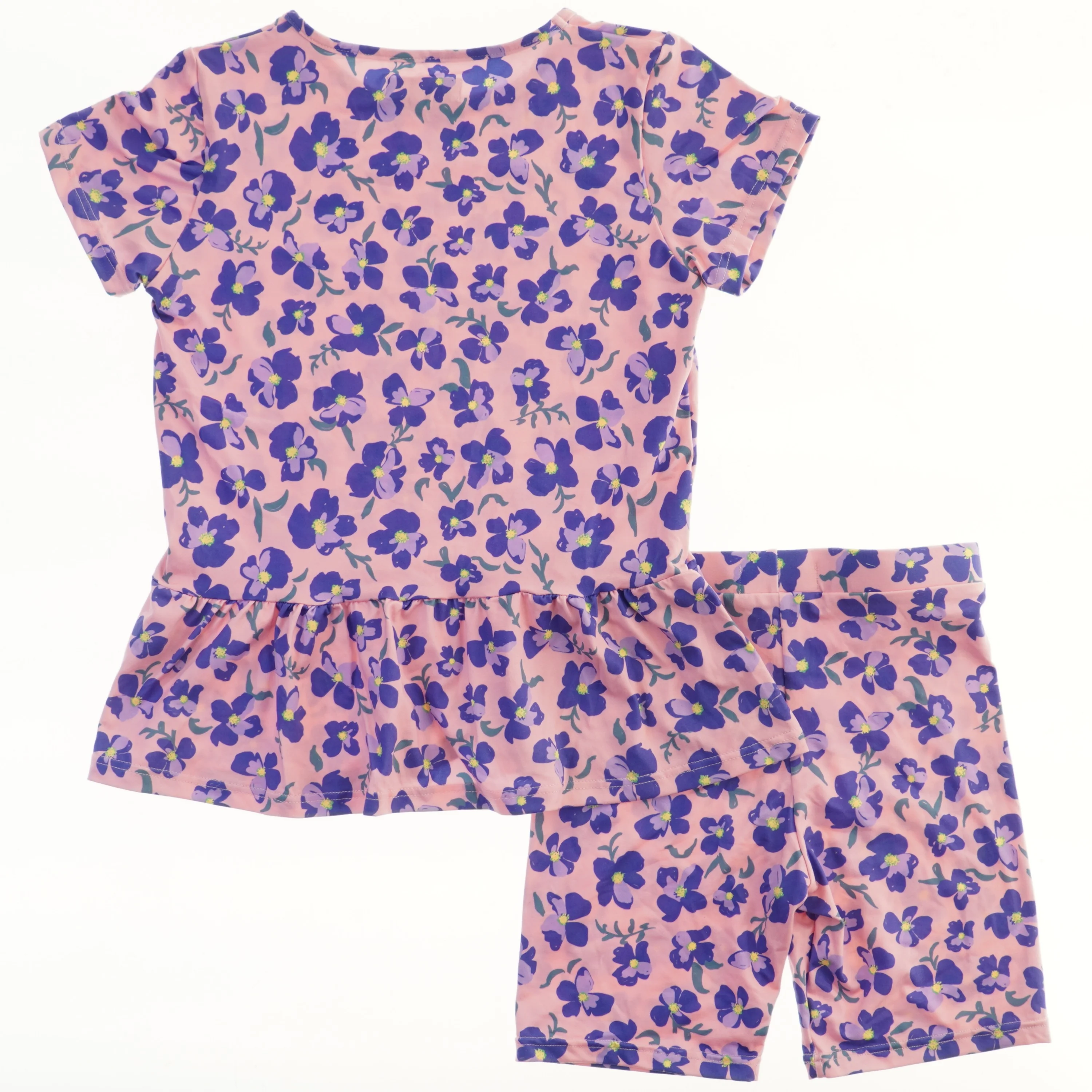 Børnesæt med blomsterprint fra LIBERTÉ Ami (str. 122)