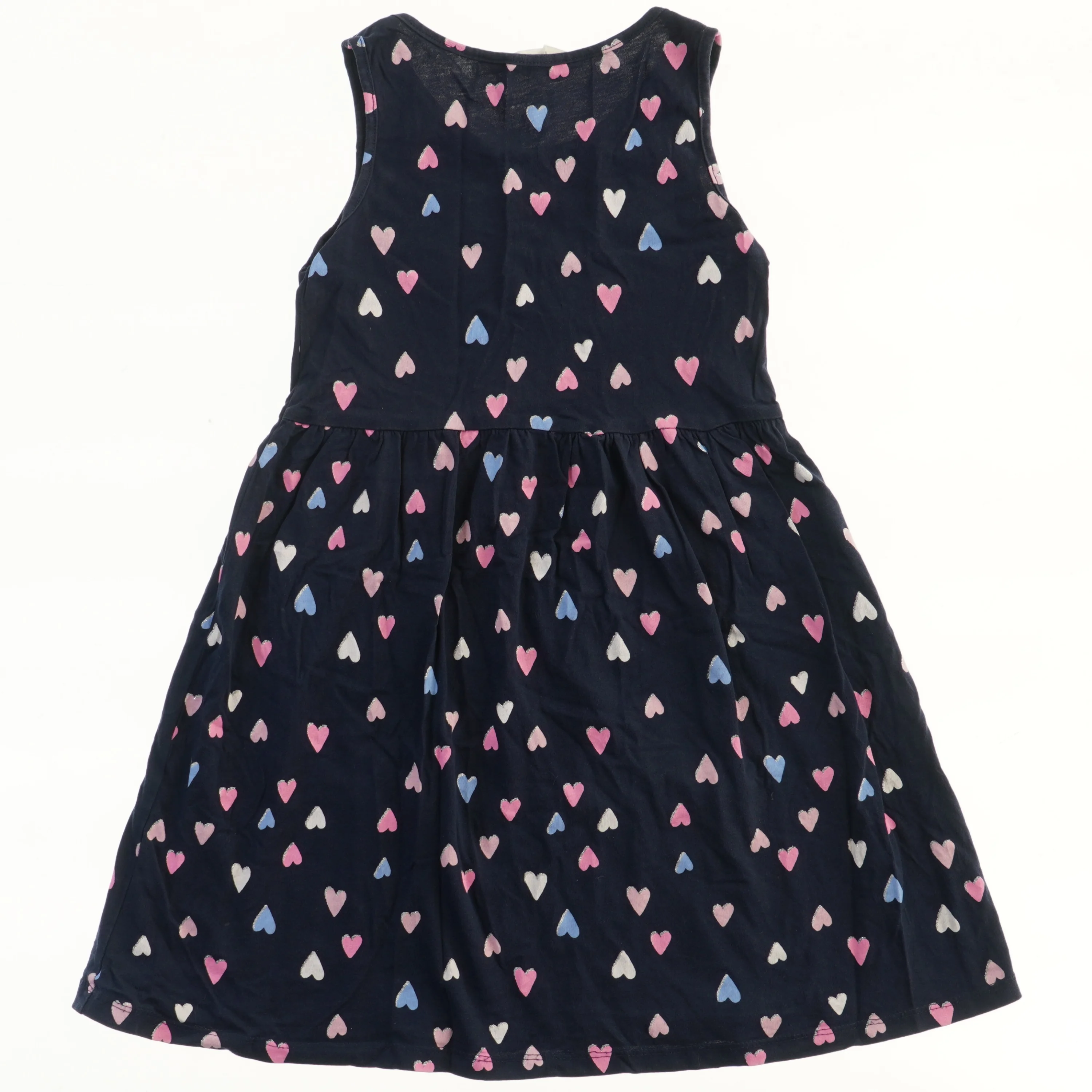 Børnekjole med hjertermønster fra H&M (str. 122)