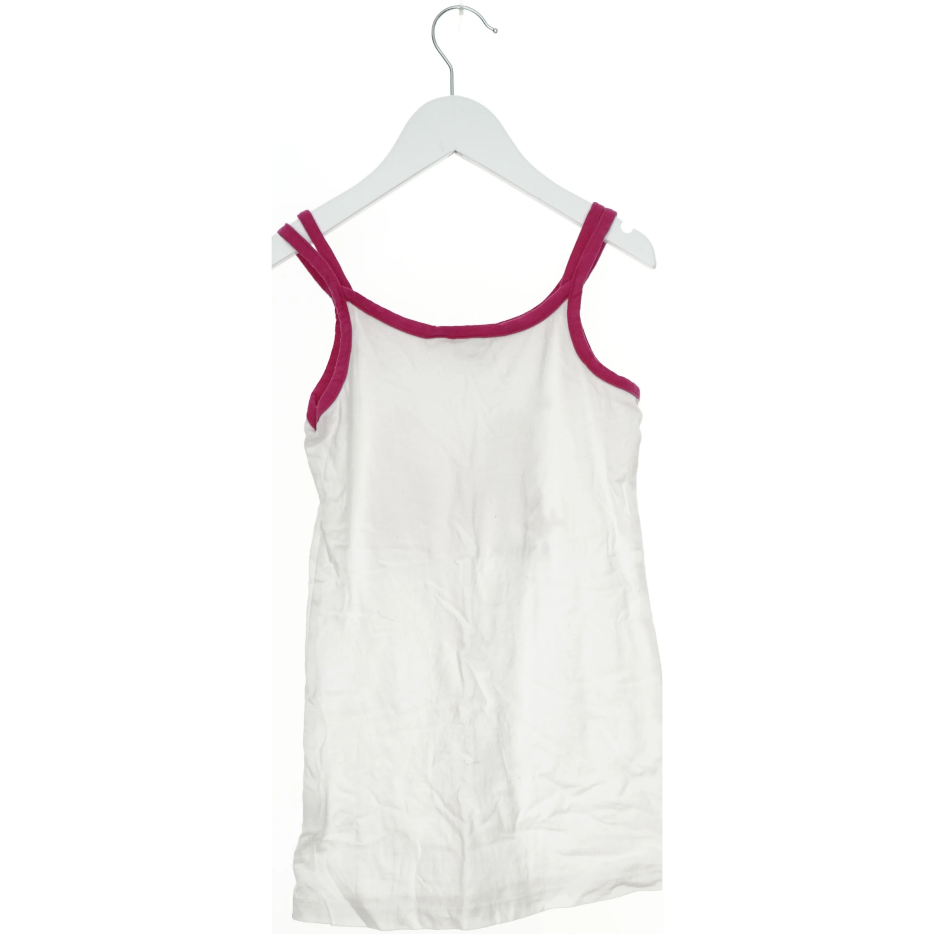 Hvid natkjole med pink kanter og print fra Disney (str. 116)