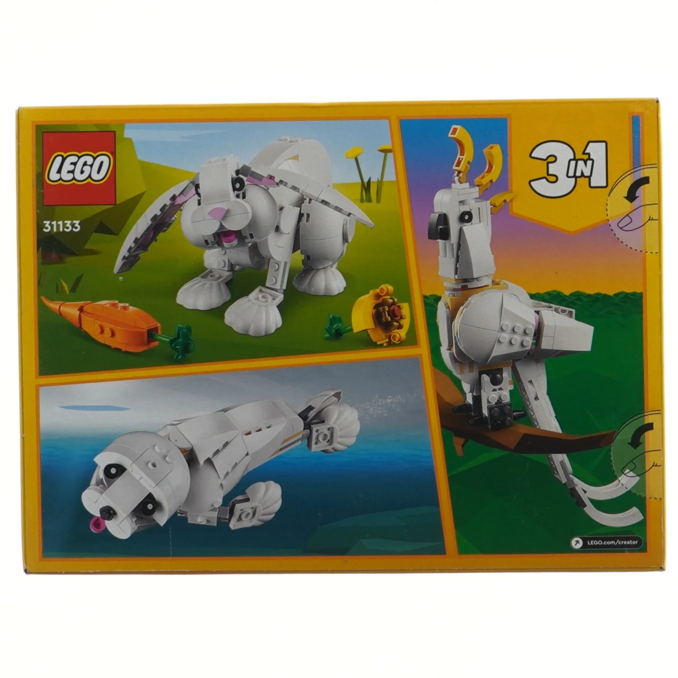 LEGO Creator 3-i-1 sæt 31133 fra LEGO (str. 26x19 cm)