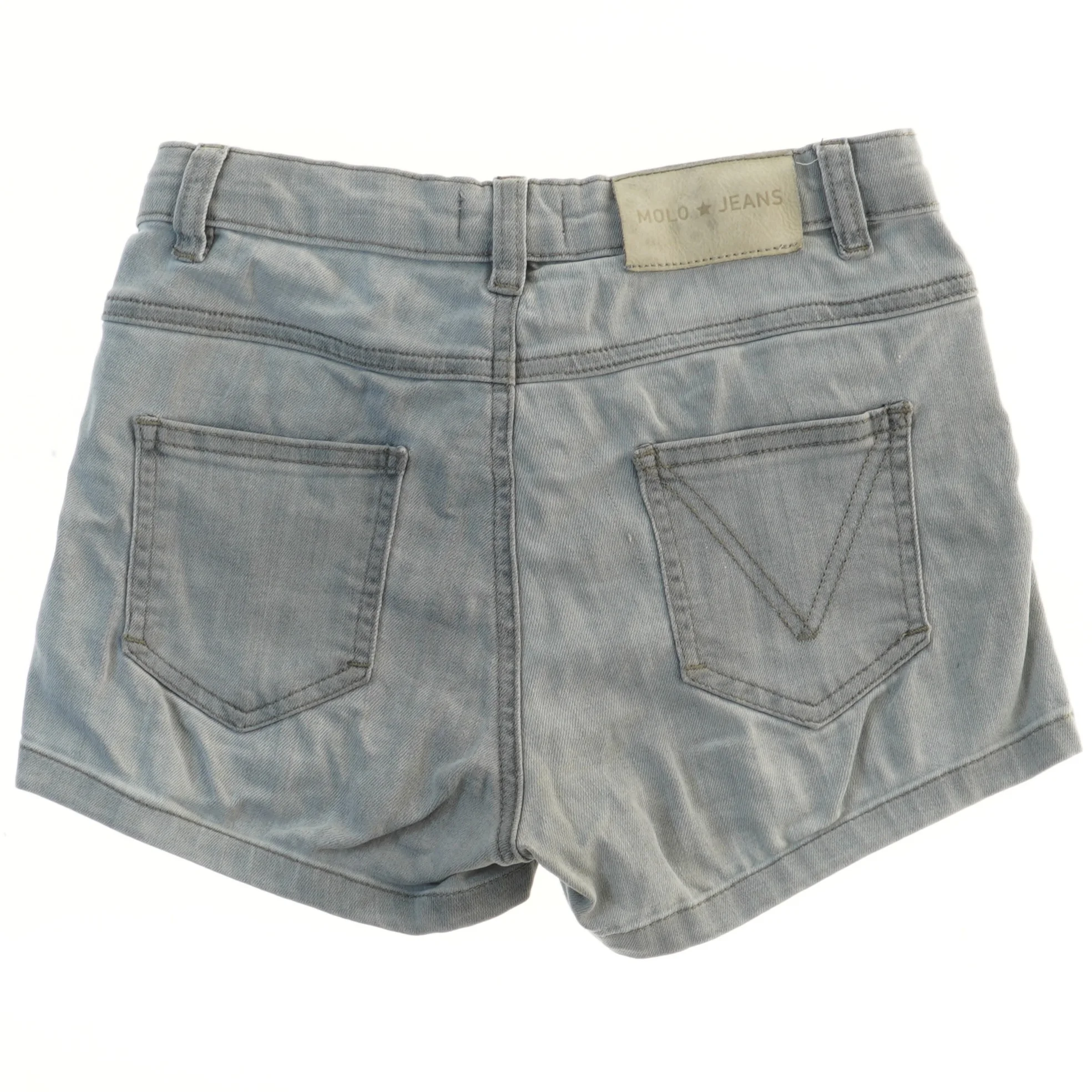 Grå denimshorts fra Molo (str. 140)