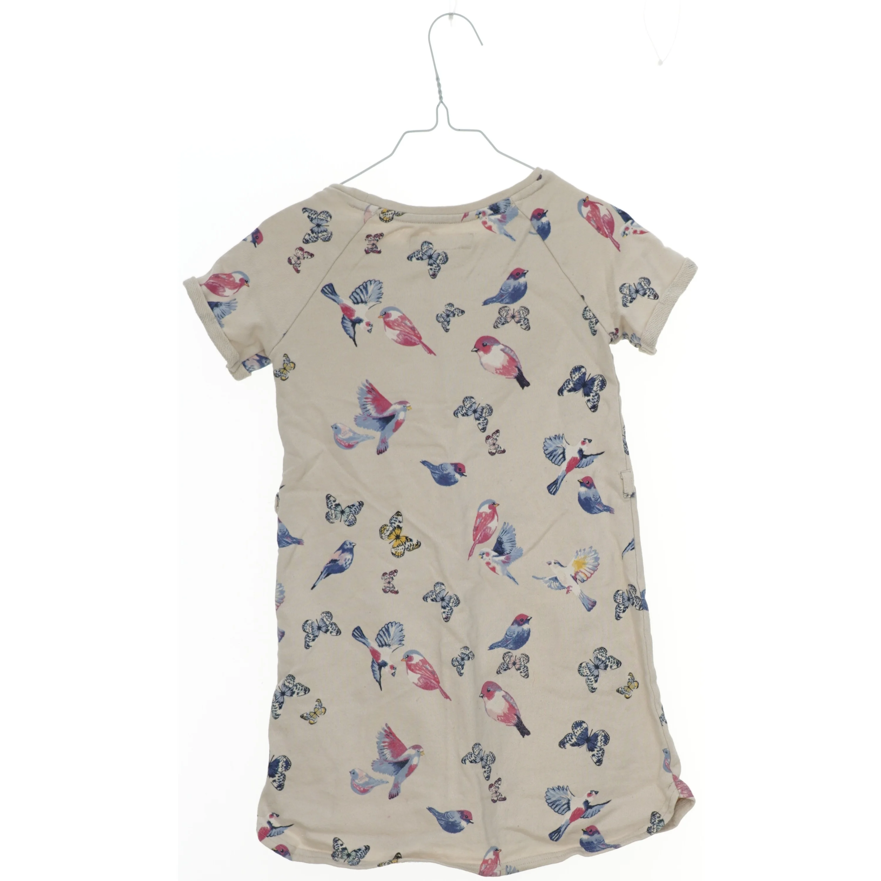 Kjole med fugle og sommerfugle mønster fra H&M (str. 110)