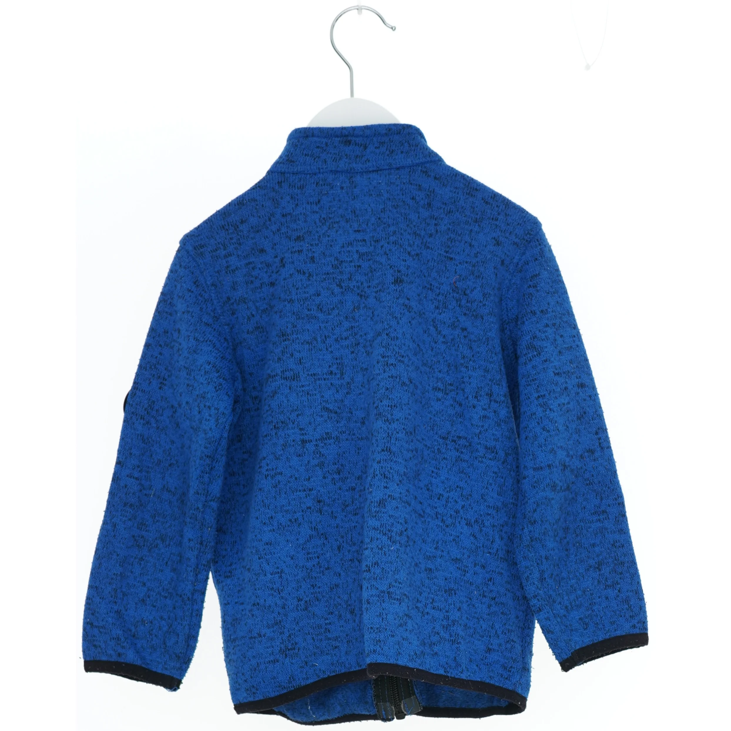 Blå fleece jakke med lynlåse fra VRS (str. 104)