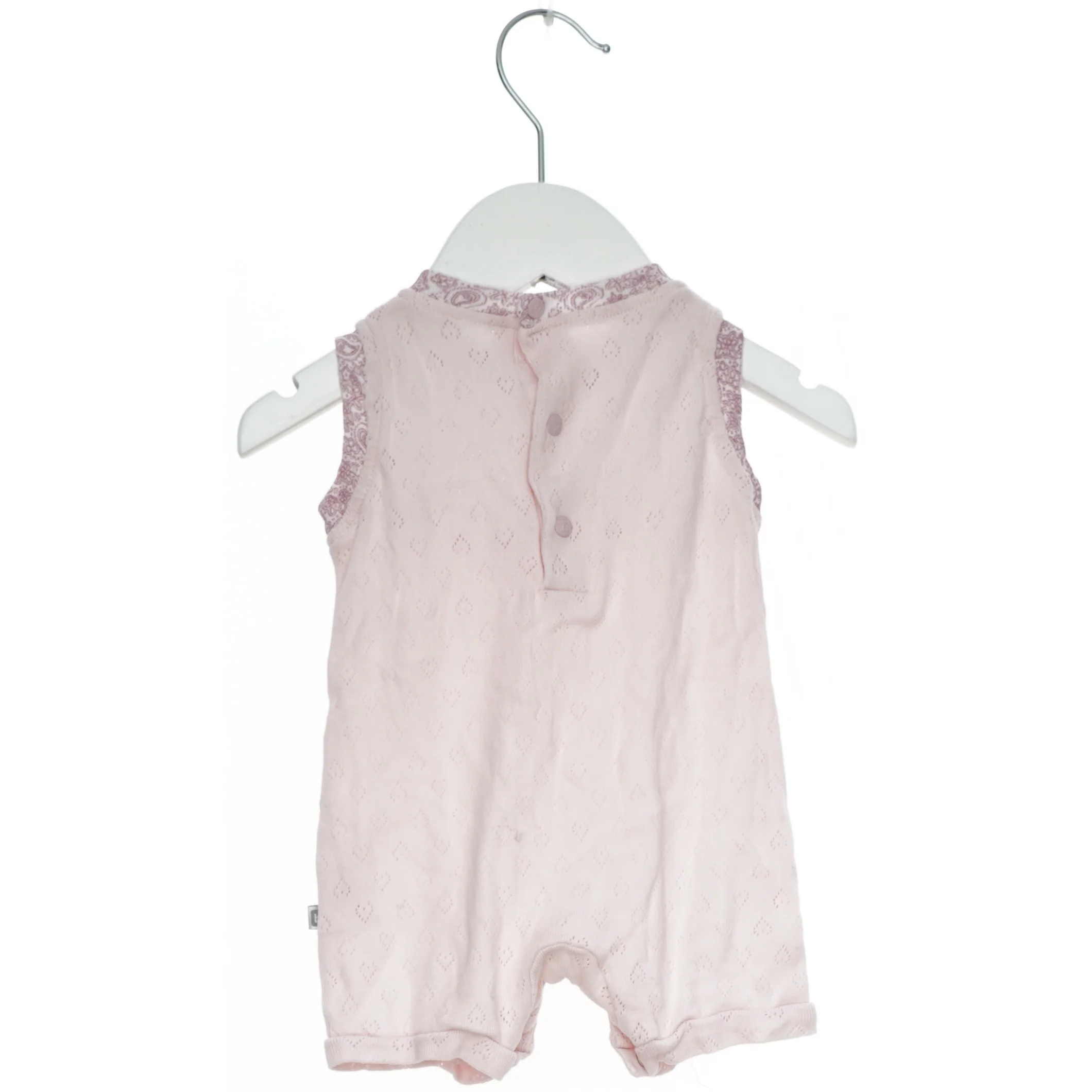 Lyserød Sparkedragt med Blonde Detaljer fra Bi (str. 62)