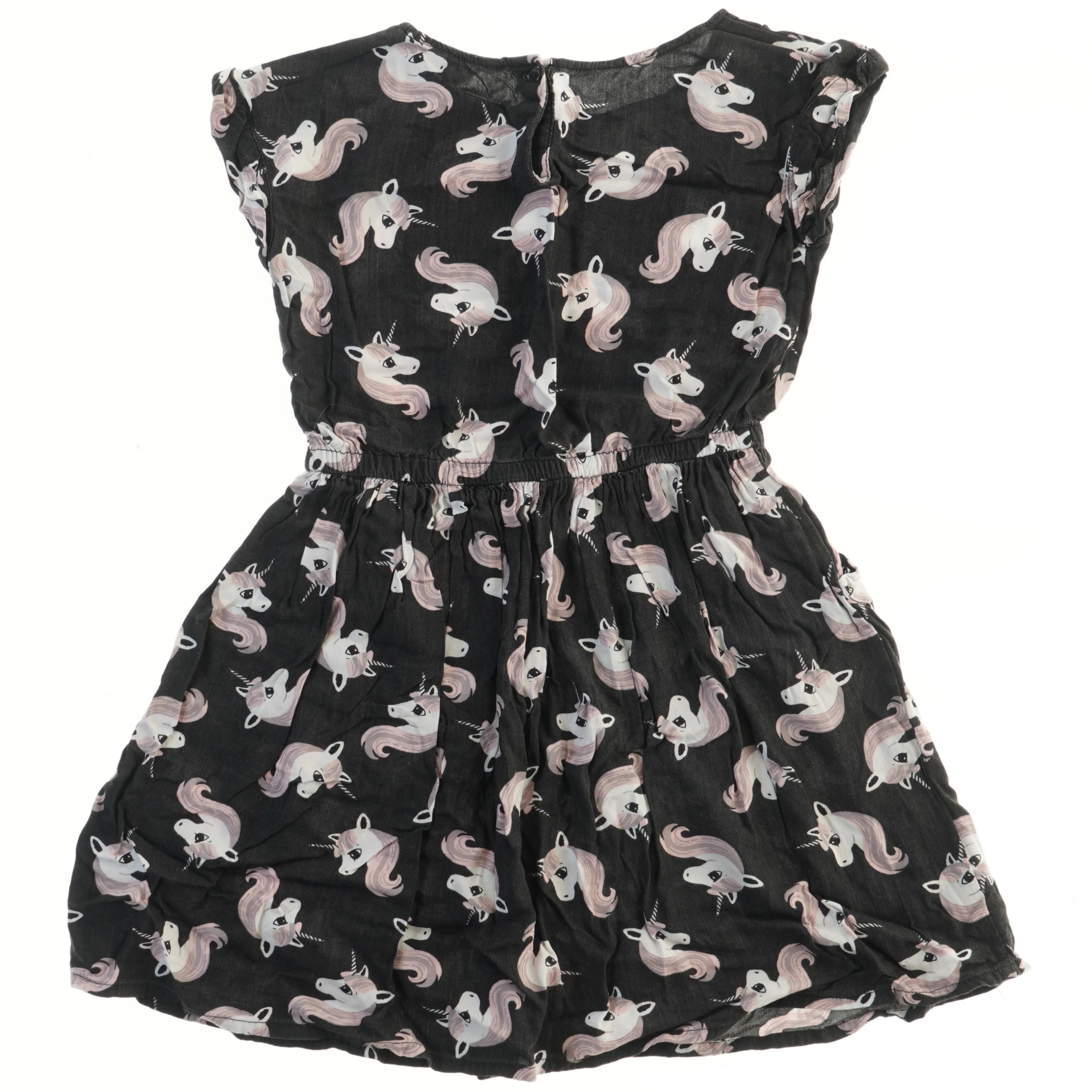 Børnekjole med enhjørningemønster fra H&M (str. 128)