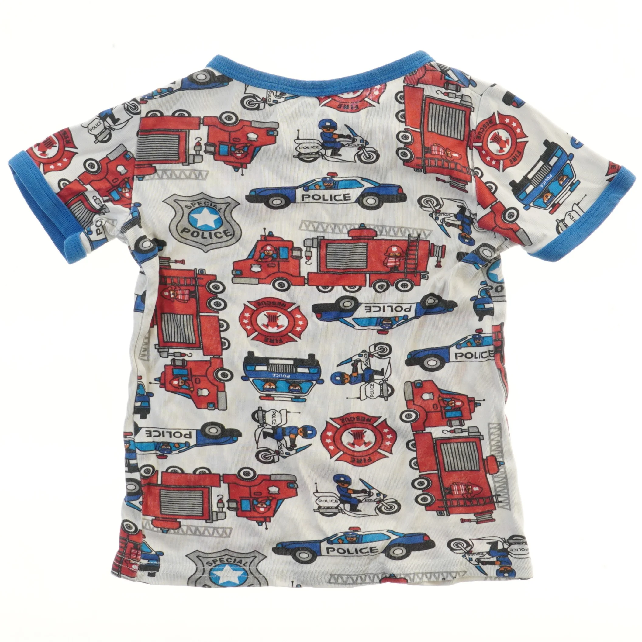 Børne T-shirt med køretøjsprint fra H&M (str. 98)