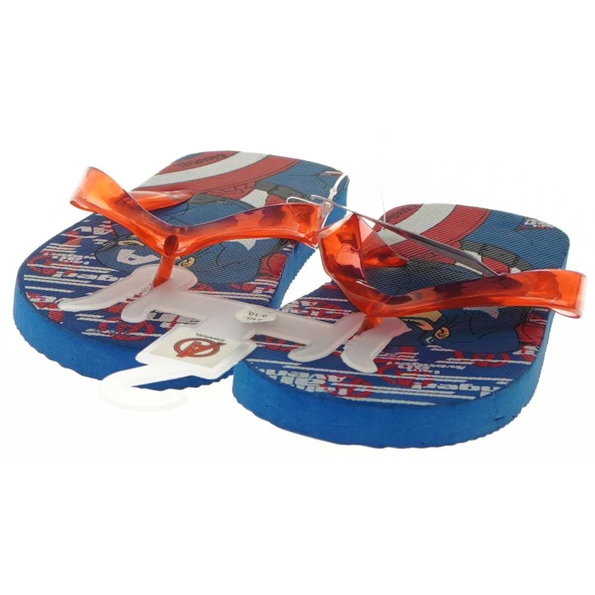 Børneflips flops med Avengers-design fra Marvel (str. 27 )