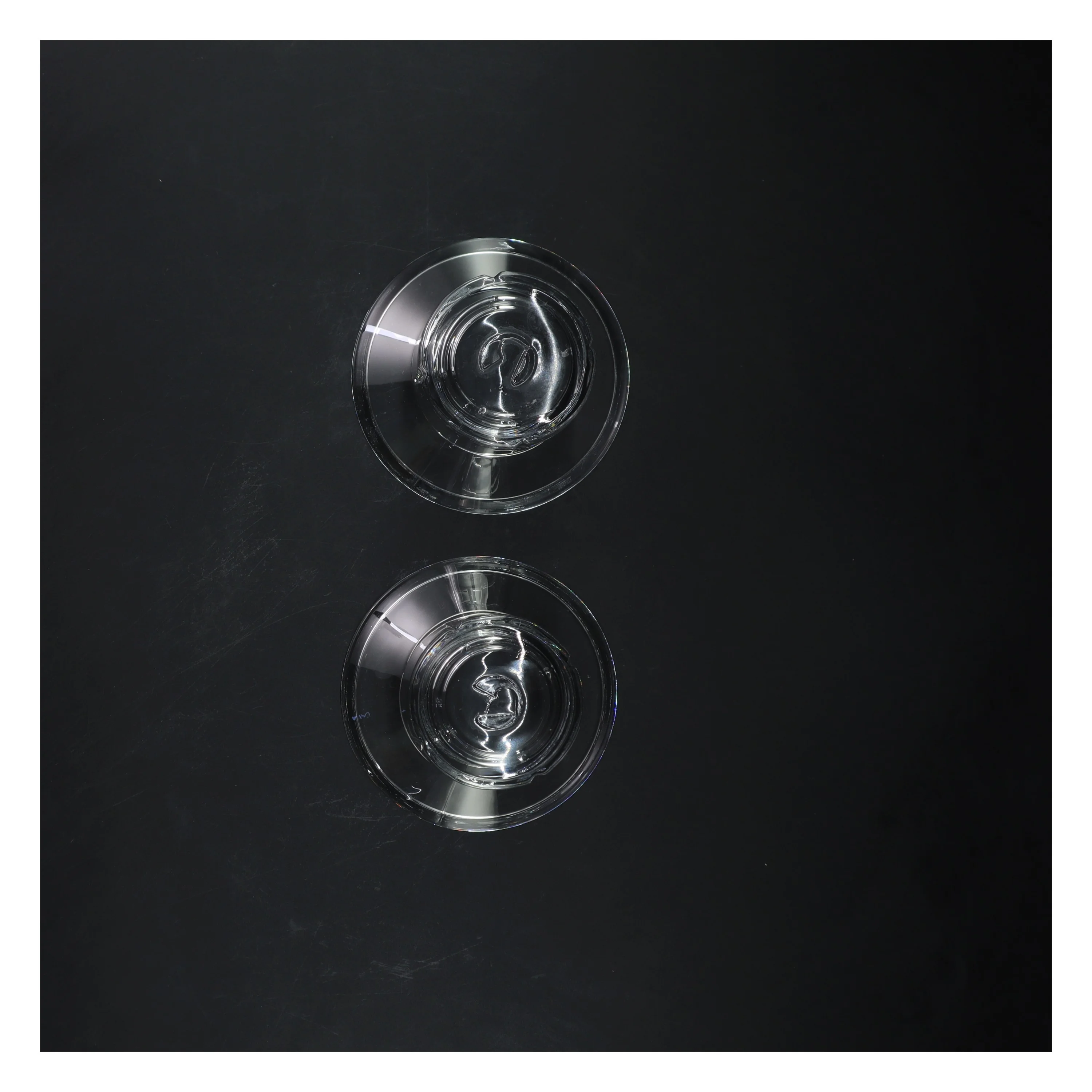 Sæt med to glas lysestager fra Rosendahl (str. Ø 11 cm)