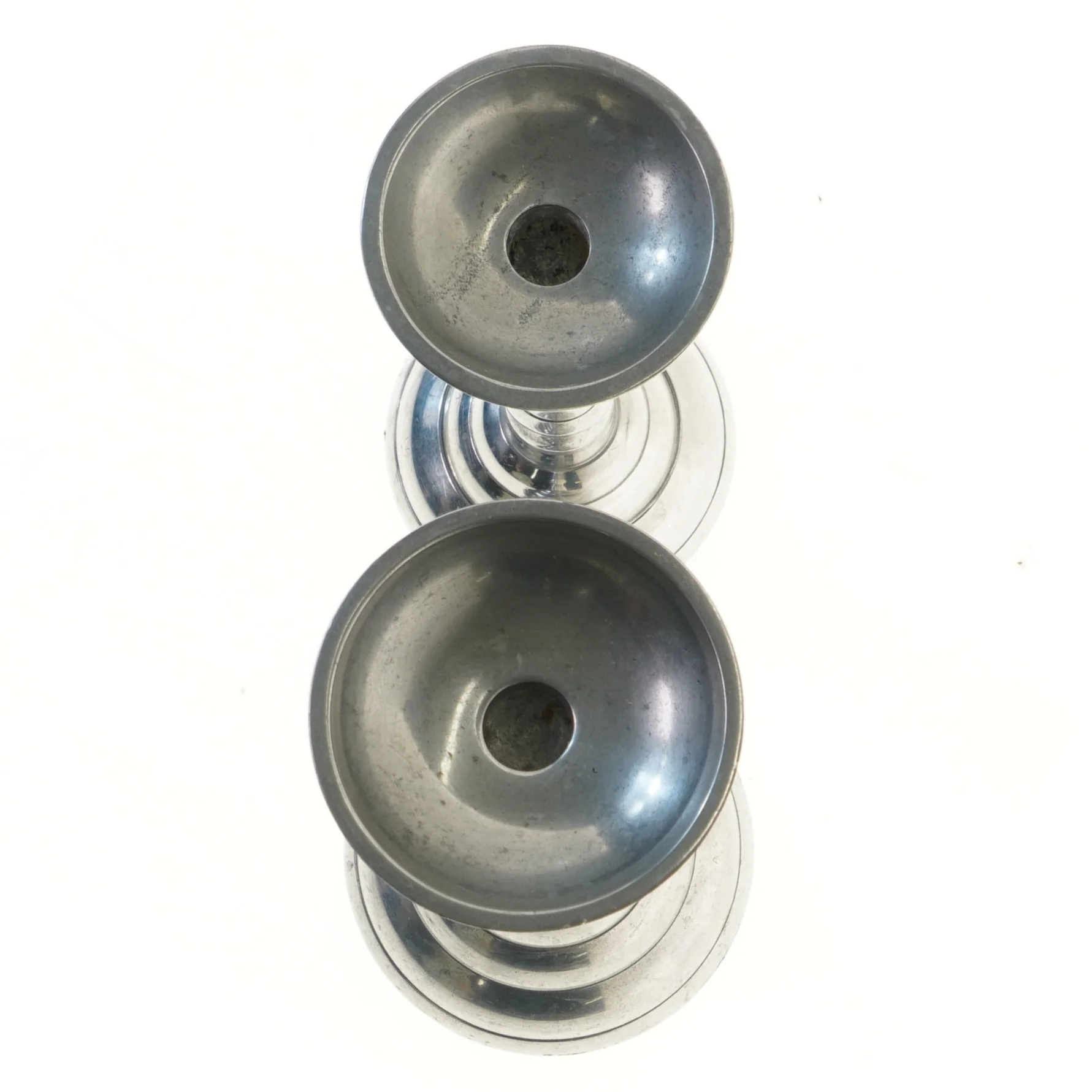 Sæt af stål lysestager (str. 29x36 cm)