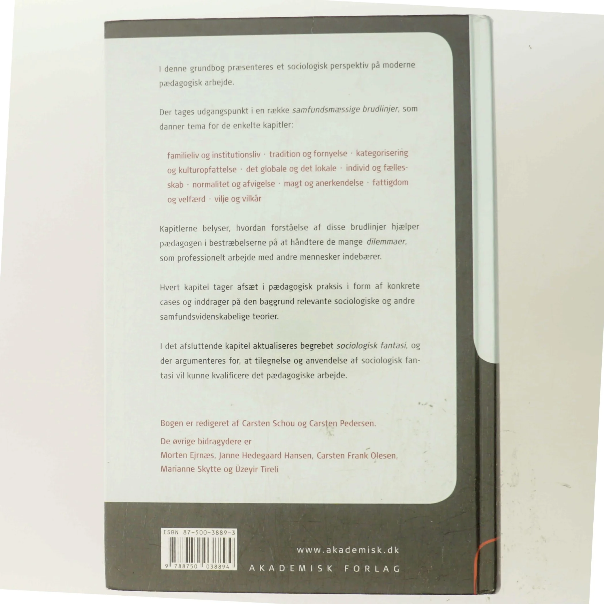 Samfundet i pædagogisk arbejde (Bog)