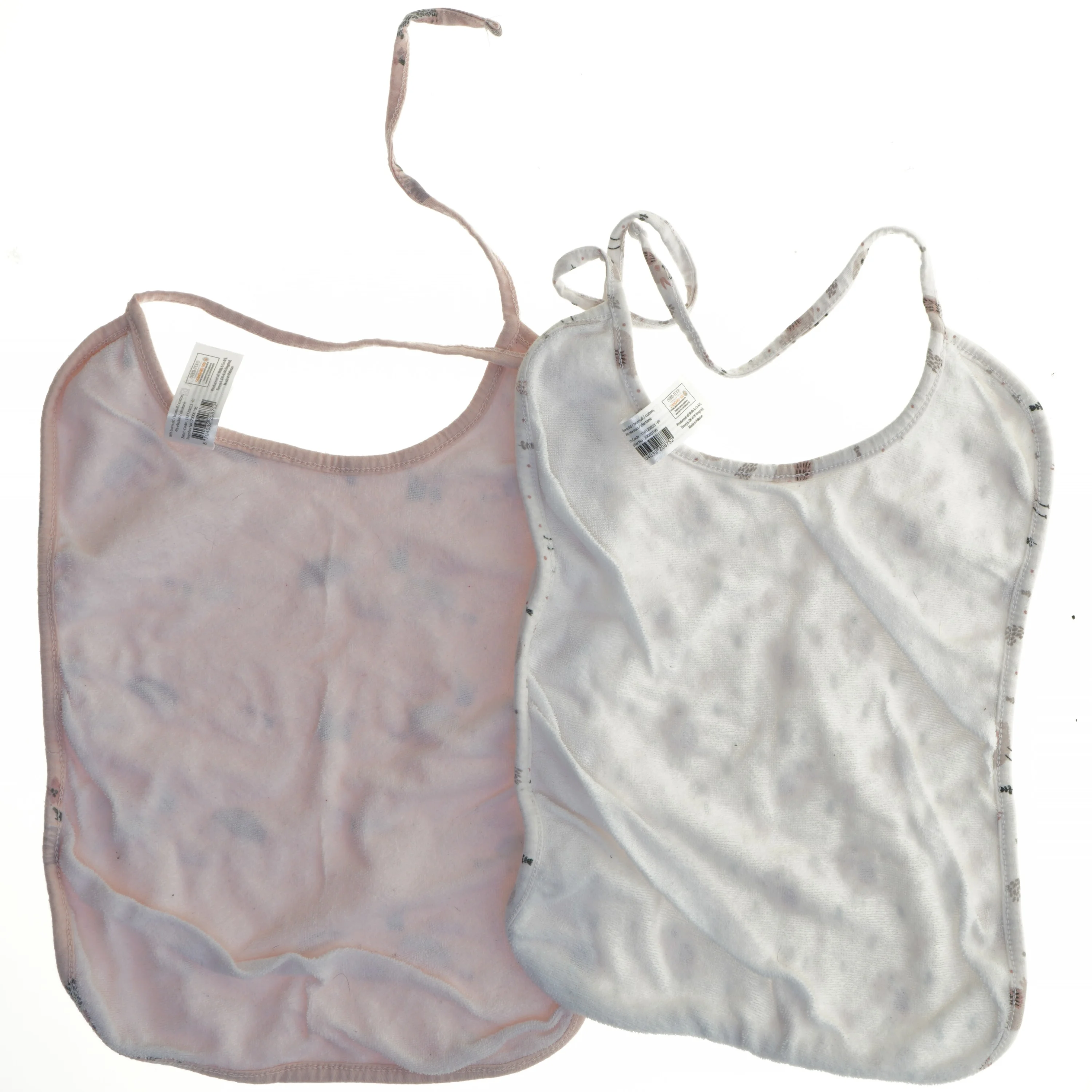 To baby hagesmække med dyreprint (str. 38x27,5 cm)