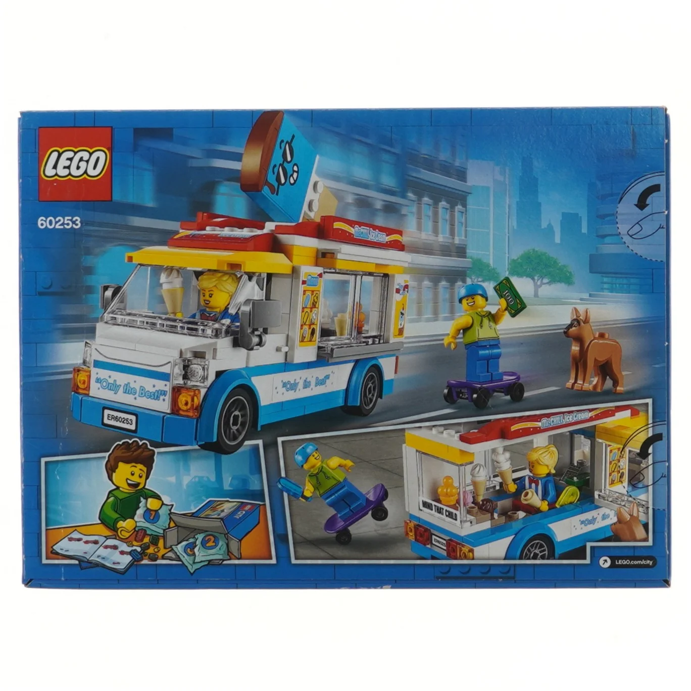 LEGO City Ice Cream Truck fra LEGO (str. 26x19 cm)