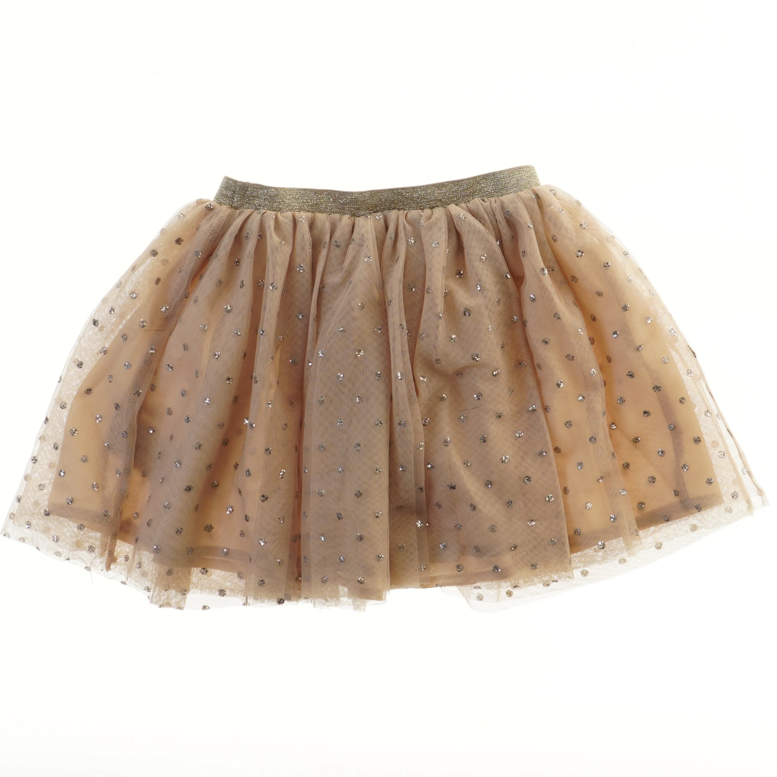 Pigens nederdel med glimmer fra H&M (str. 116)