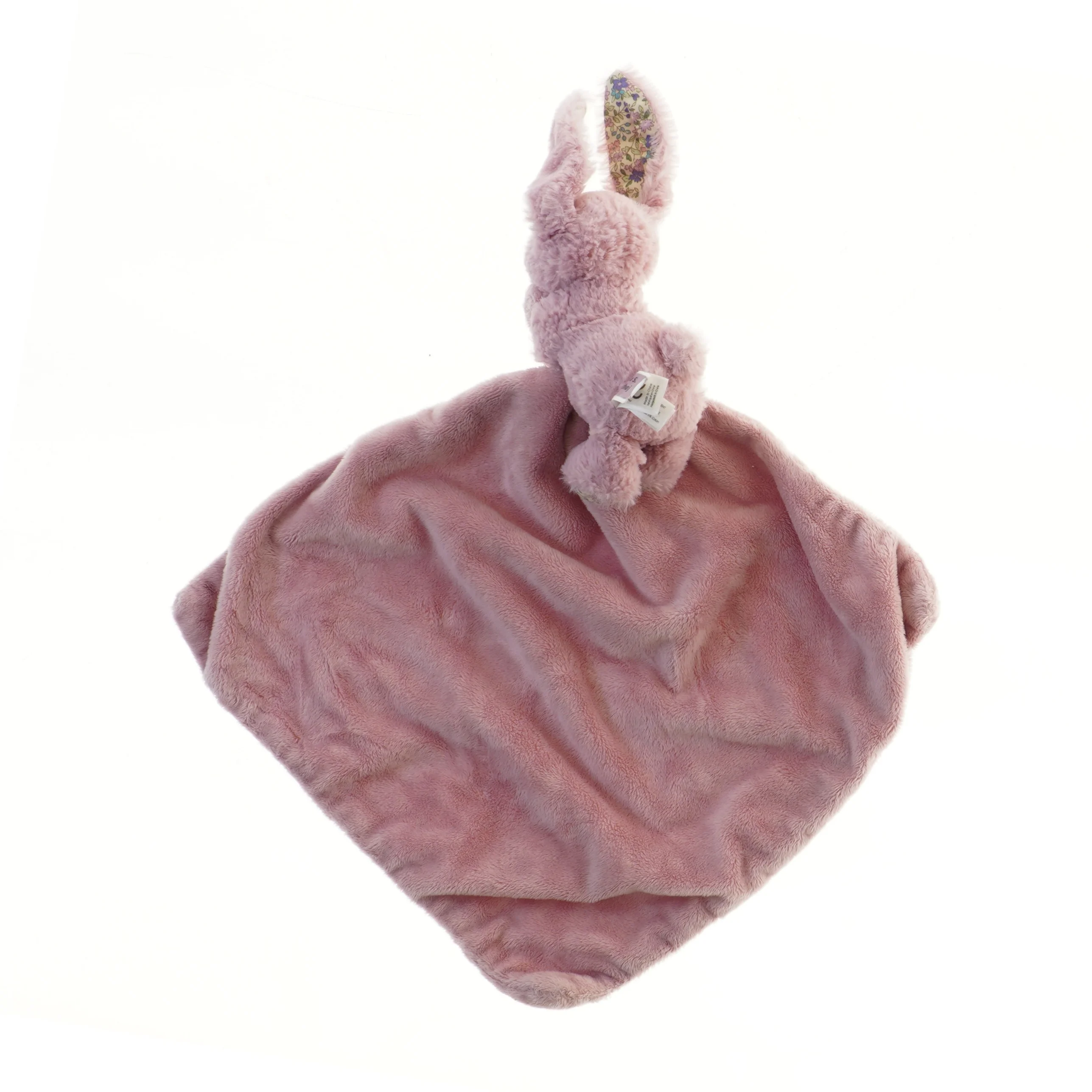 Nusseklud med kanin fra Jellycat (str. 32x32 cm)