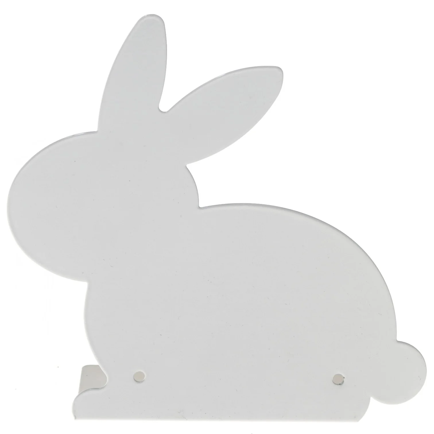 Bunny-design bogstøtte fra Søstrene Grene (str. 23x23 cm)