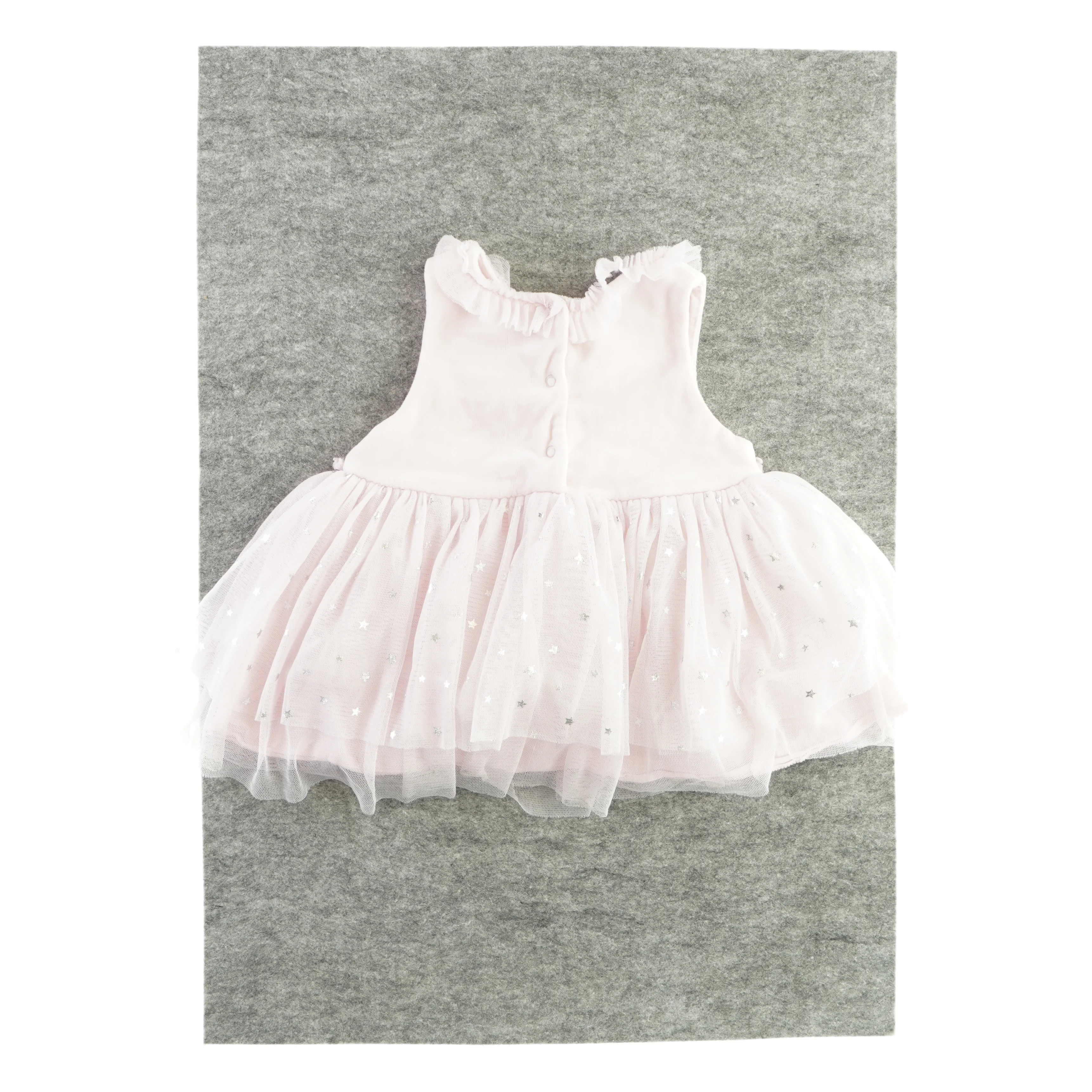 Kjole med tylskørte (Str. 62-68)