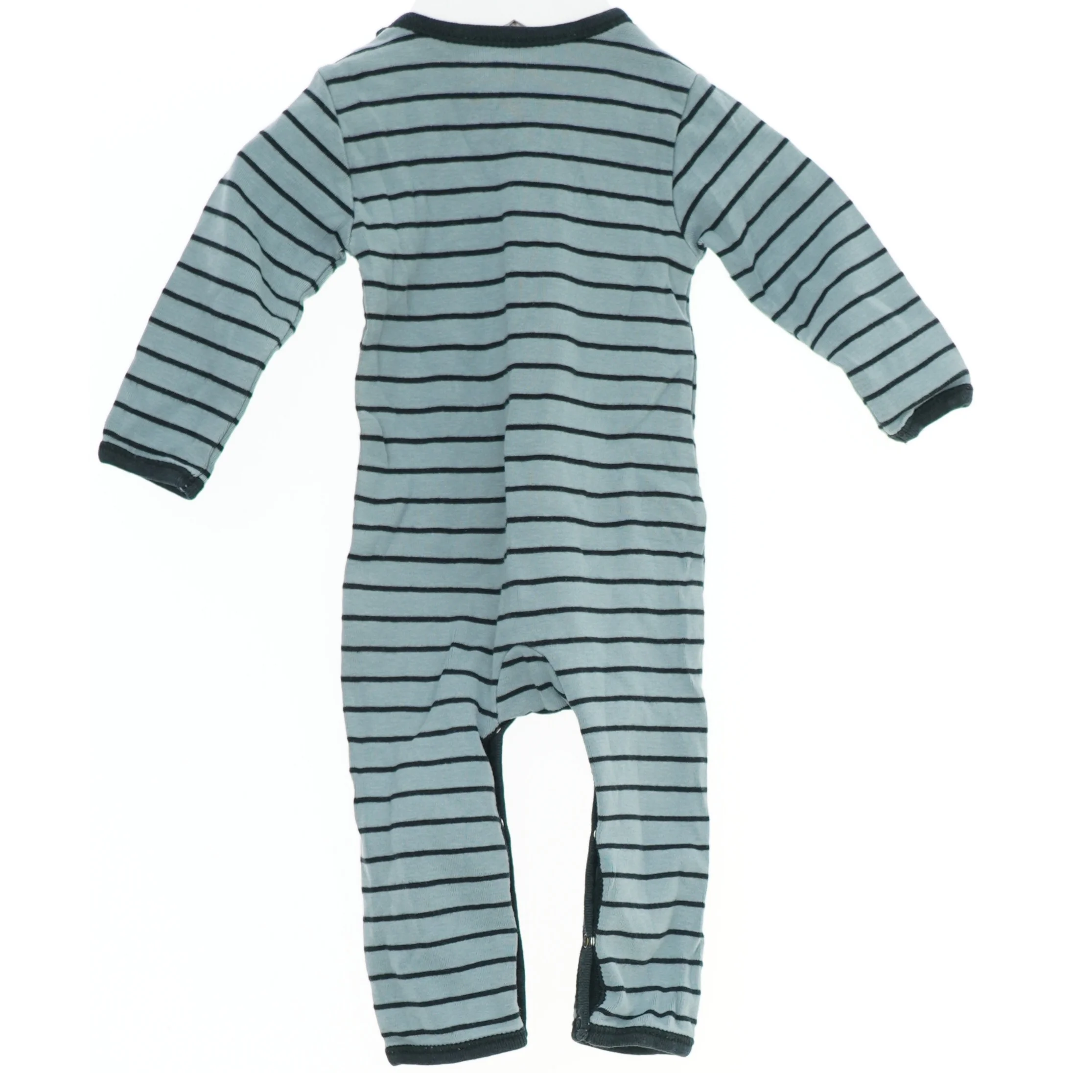 Langærmet stribet heldragt til børn fra Petit (str. 62)