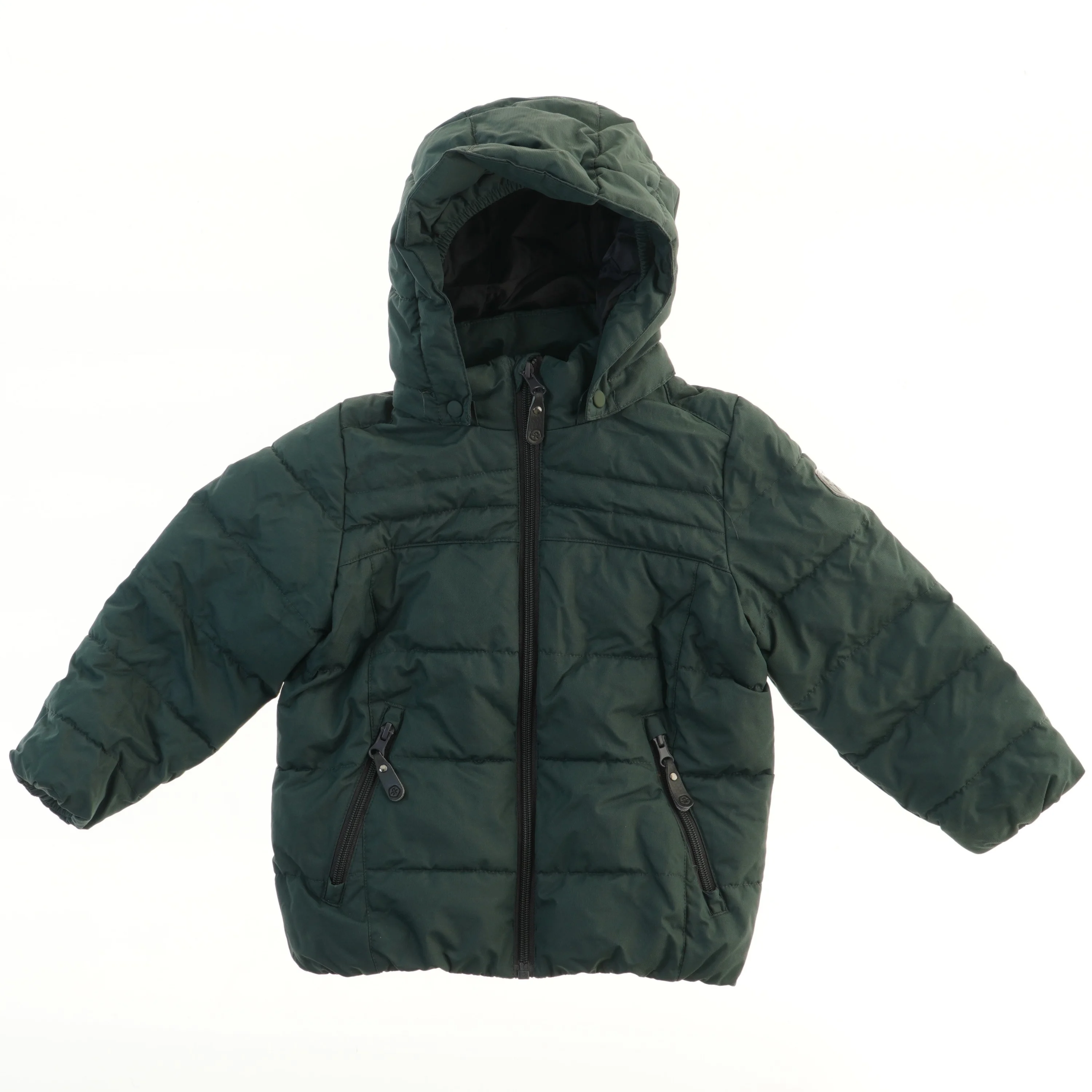 Vinterjakke med hætte fra Color Kids (str. 98)