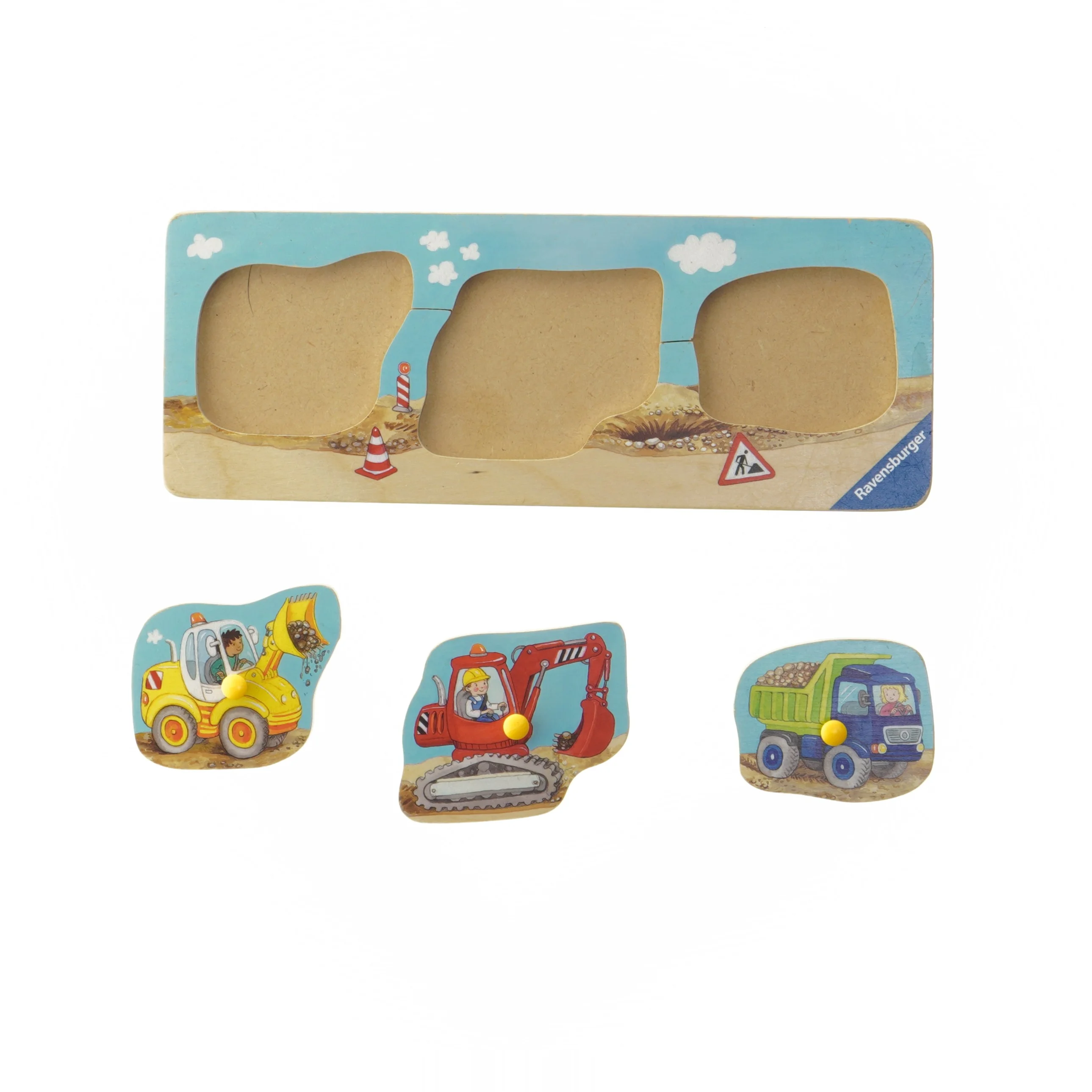 Ravensburger puslespil til små børn fra Ravensburger (str. 23,5x9 cm)