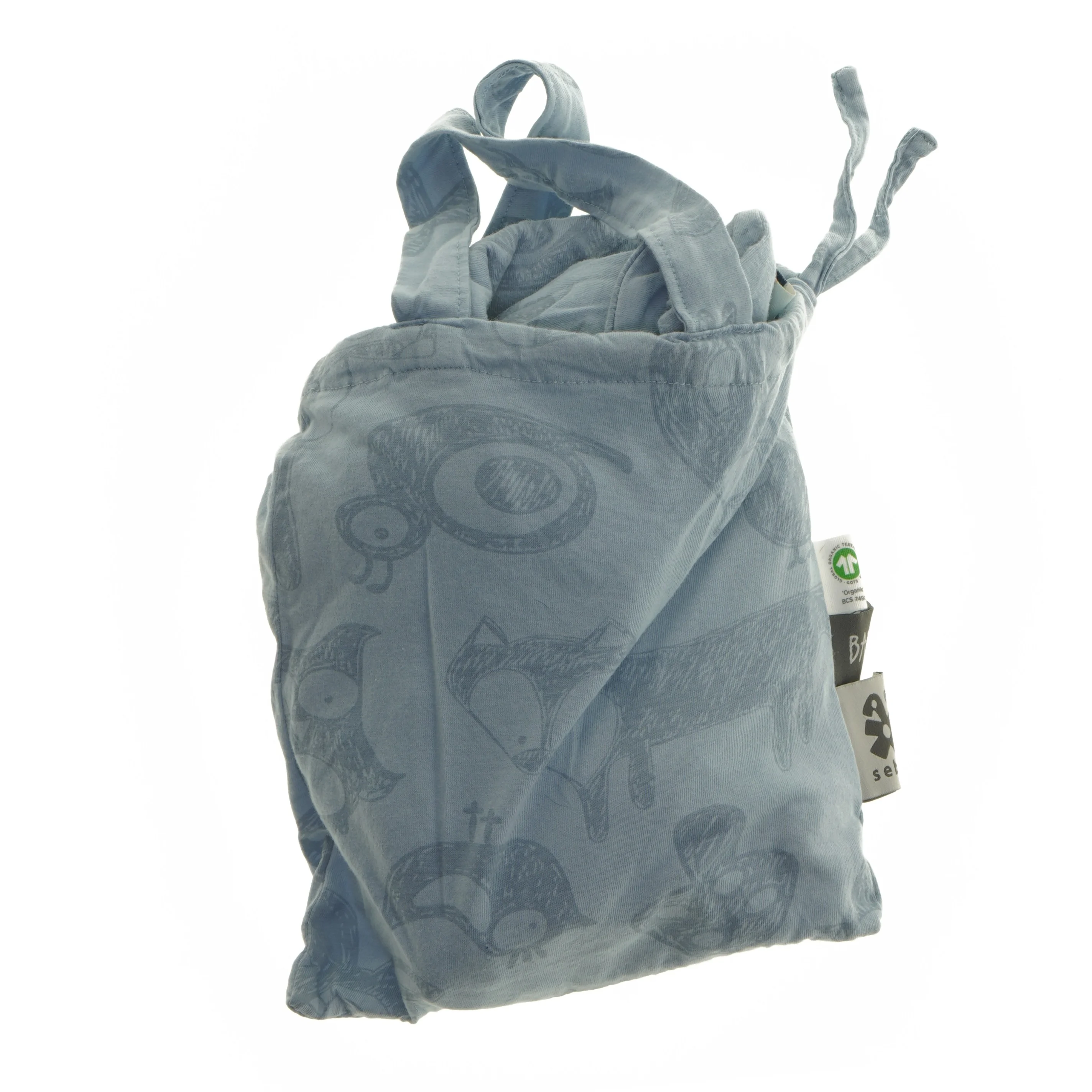 Børnesengetøj med dyremotiv fra Sebra fra Sebra (str. pude 45x40, dyne 70x100 cm)