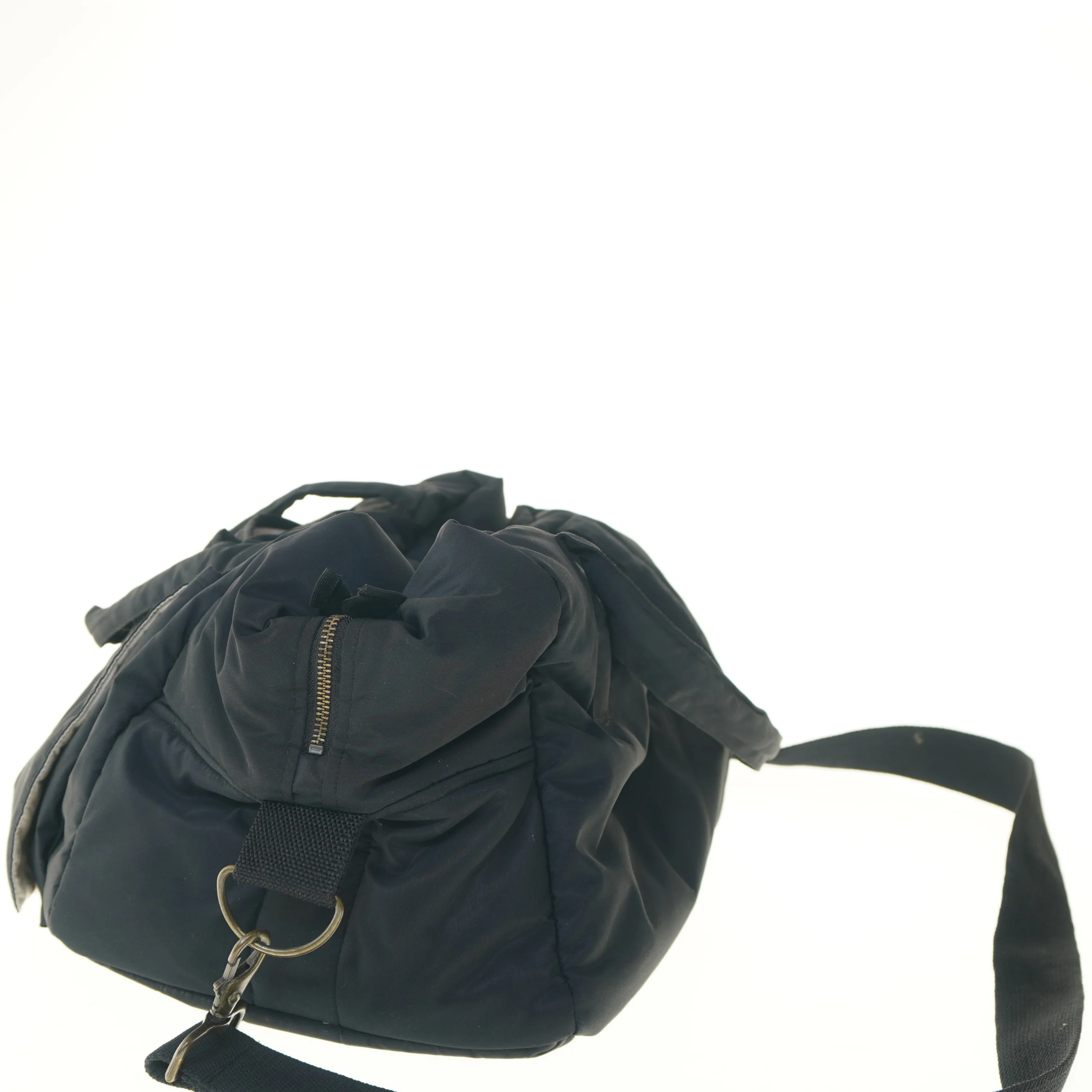 Stor sort pusletaske fra Konges Sløjd (str. 45x28 cm)