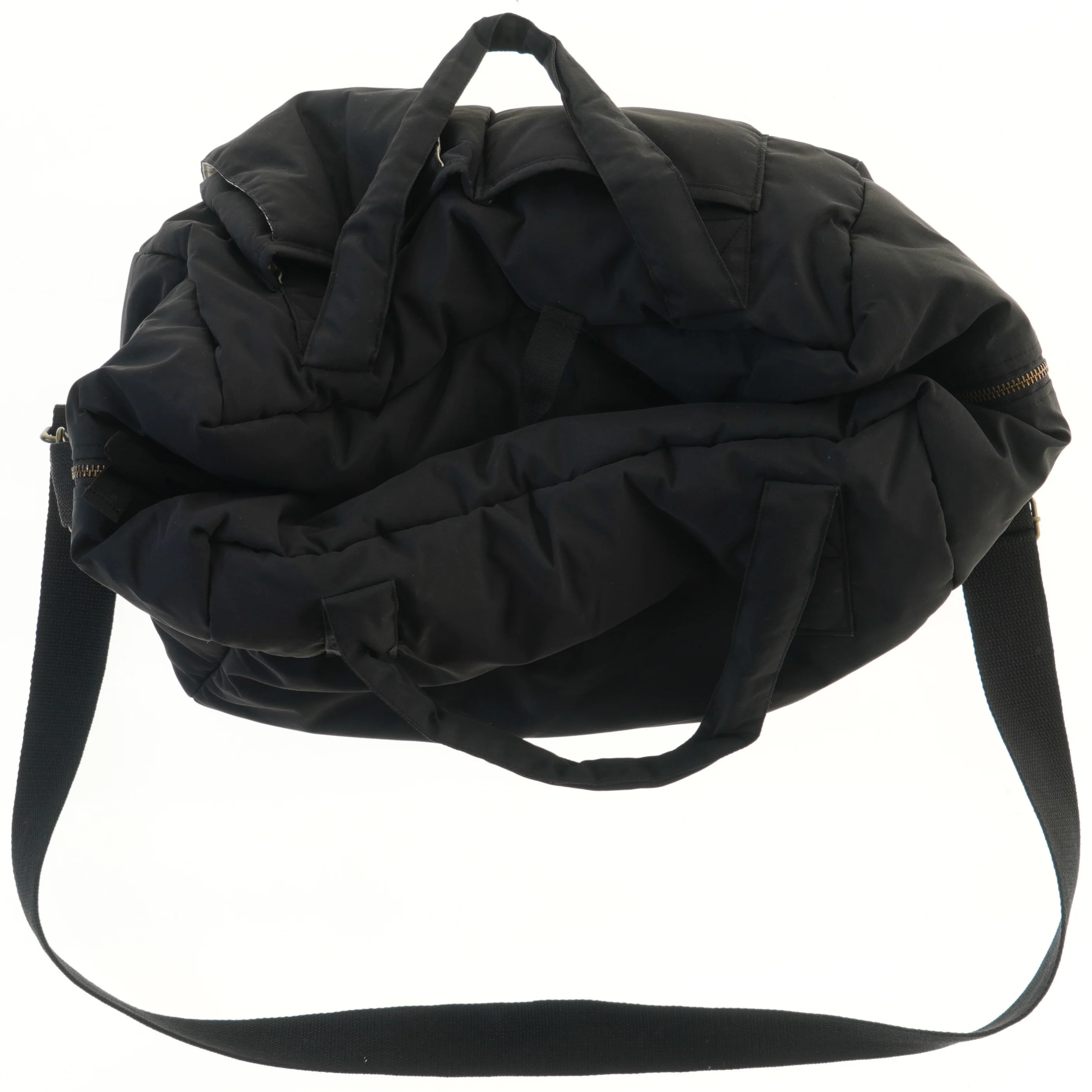 Stor sort pusletaske fra Konges Sl&oslash;jd (str. 45x28 cm)