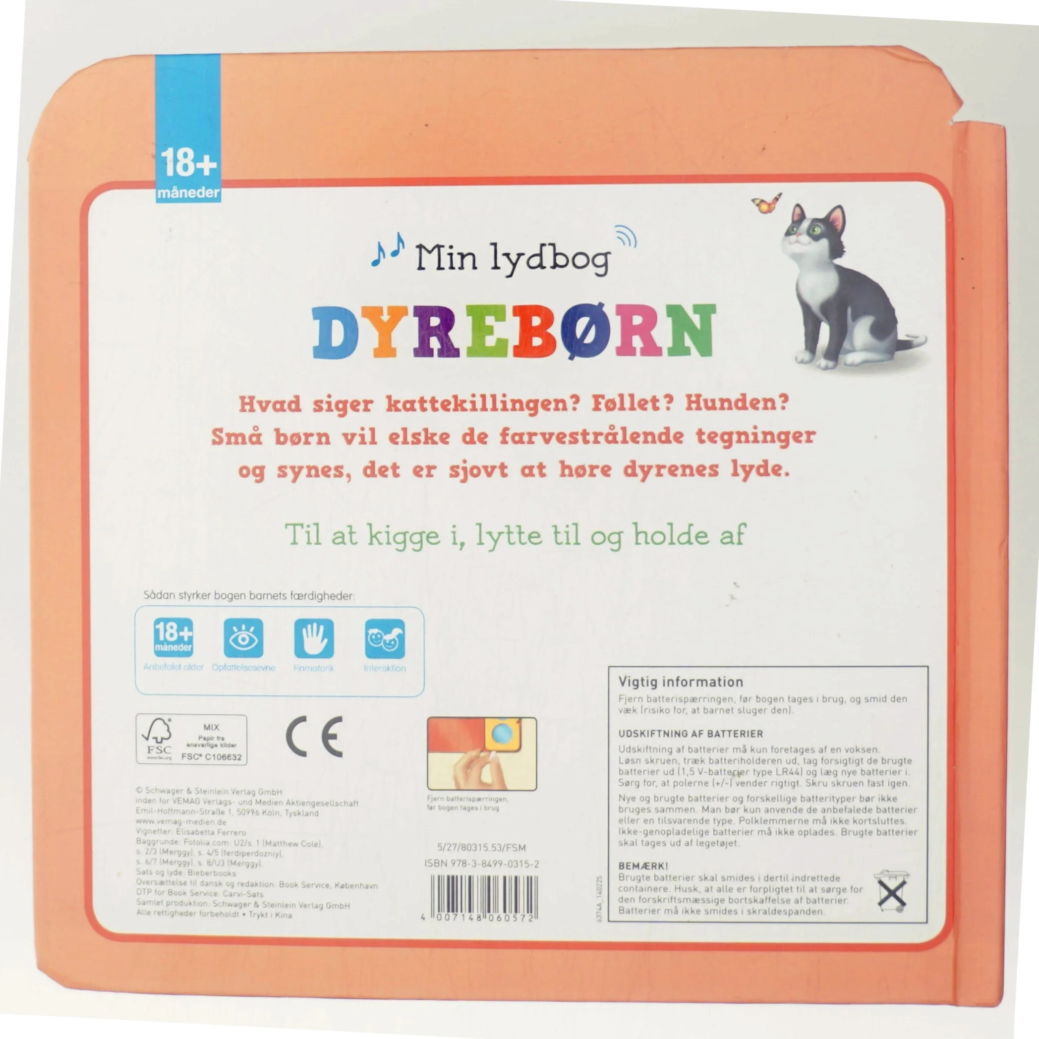 Min lydbog DYREBØRN af Schwager & Steinlein Verlag GmbH (Bog)