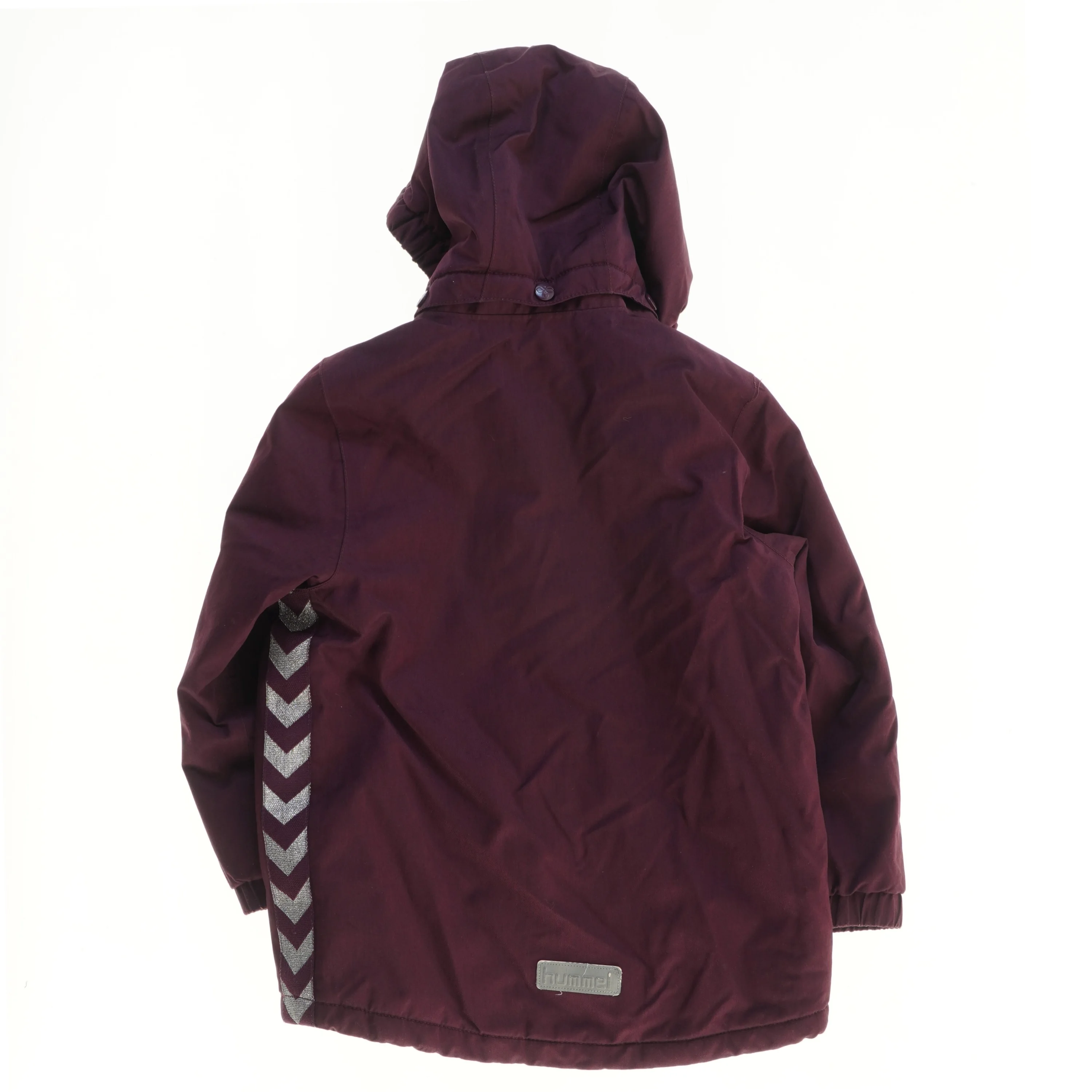 Børne vinterjakke med hætte fra Hummel (str. 116)