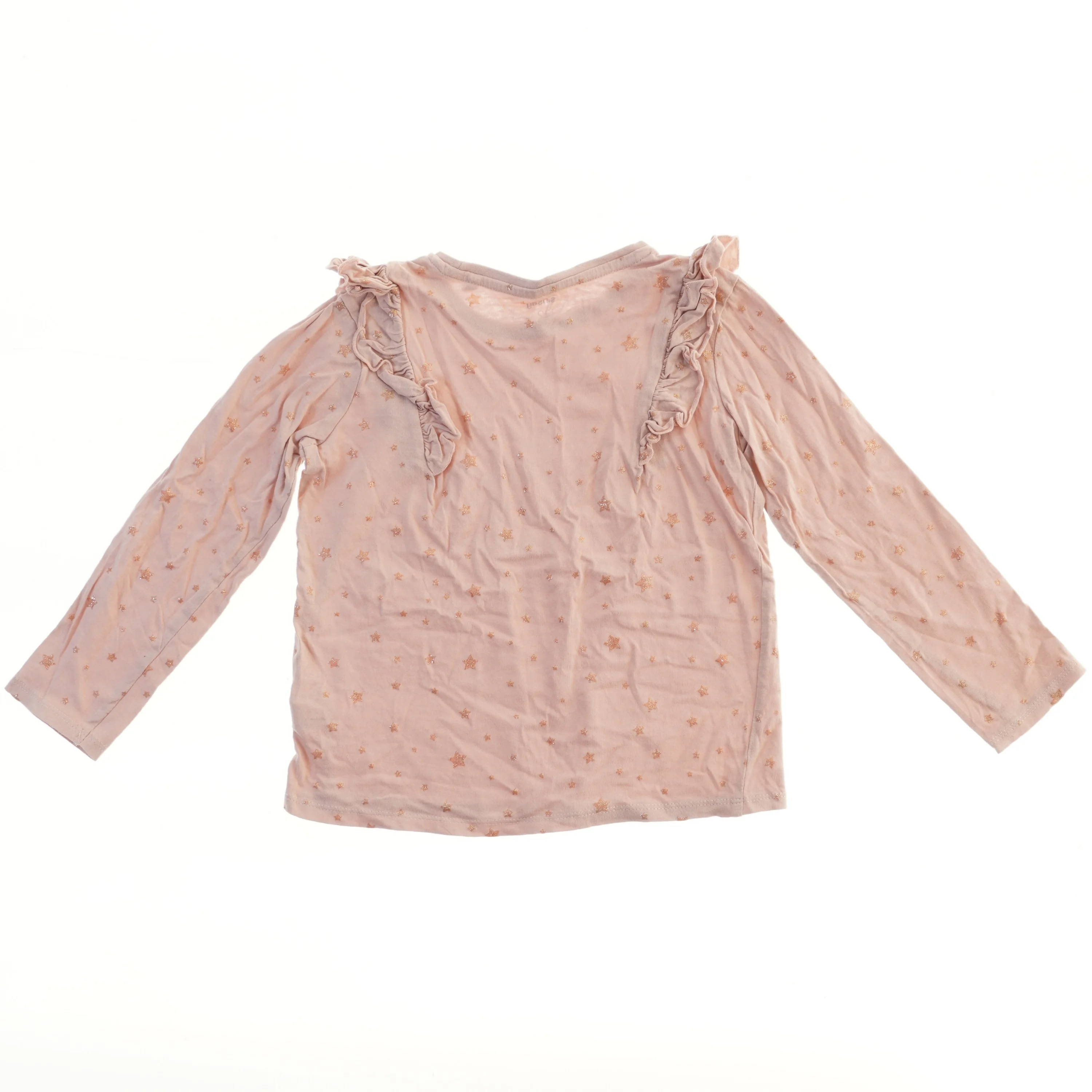 Langærmet bluse med stjerneprint fra Sinsay (str. 122)