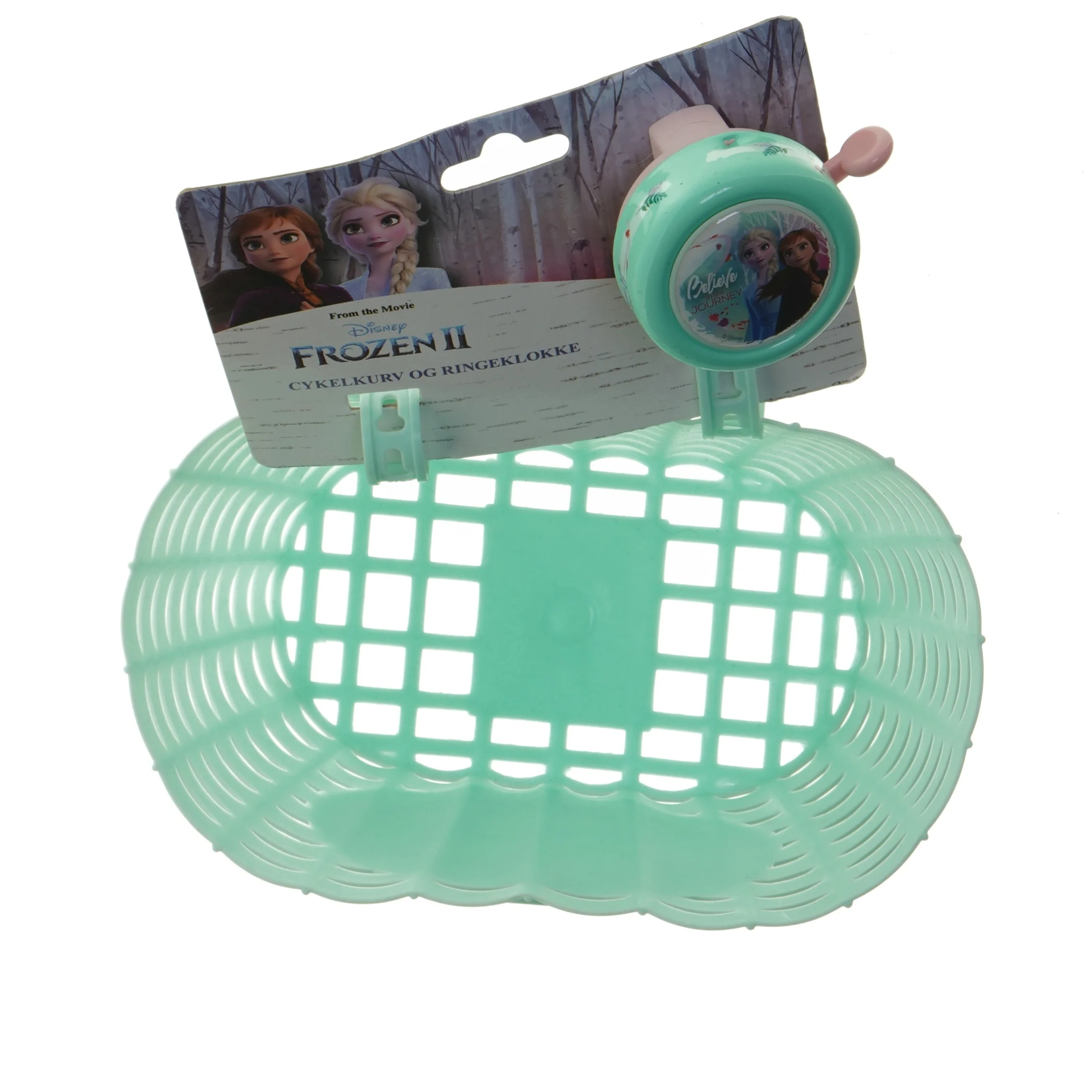 Disney Frost II cykelkurv og ringeklokke fra Disney (str. 22,5 cm)