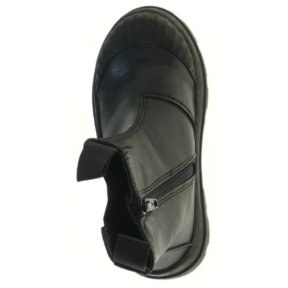 Børnestøvler i sort læder fra H&M (str. 25 )