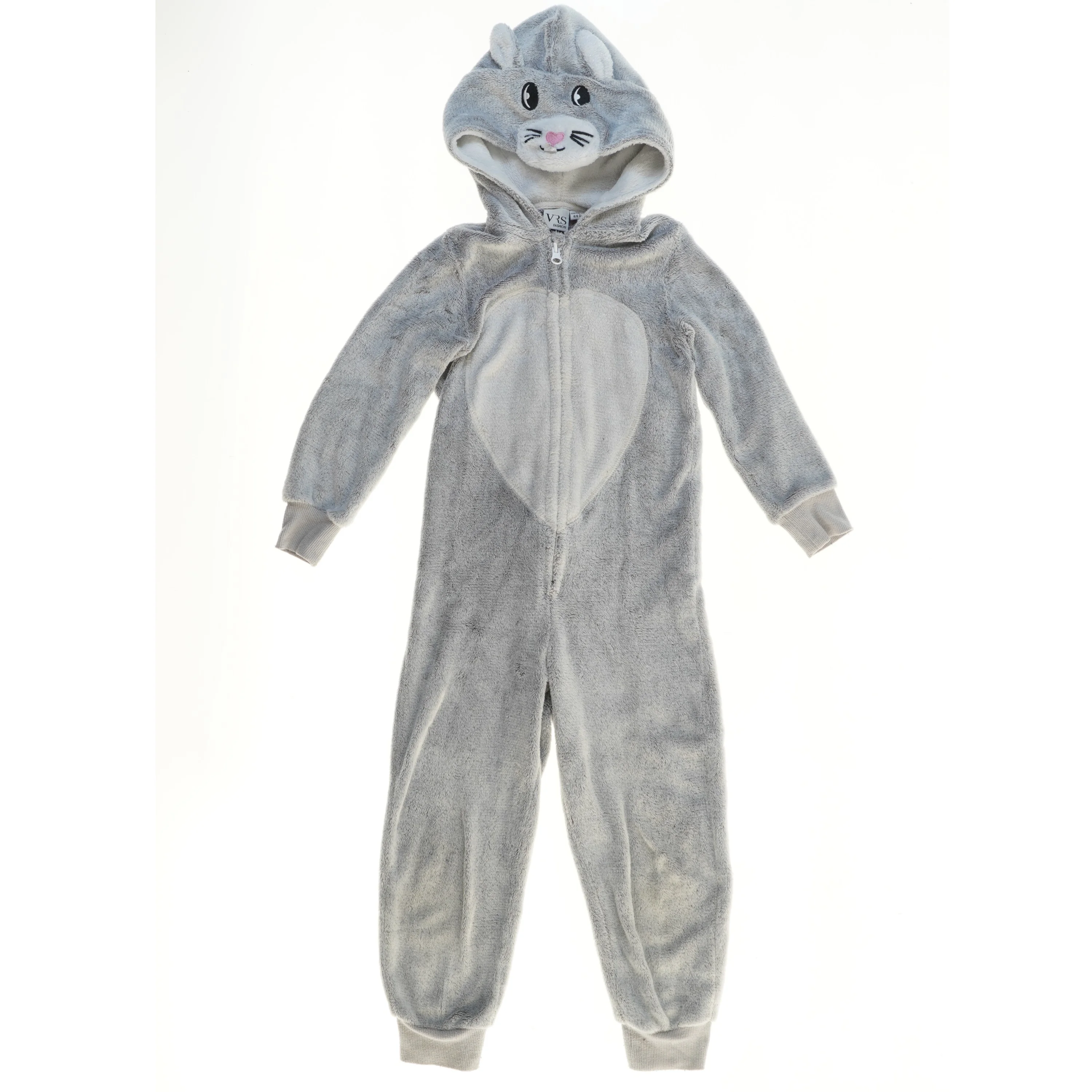 Grå heldragt med dyremotiv fra VRS (str. 110)