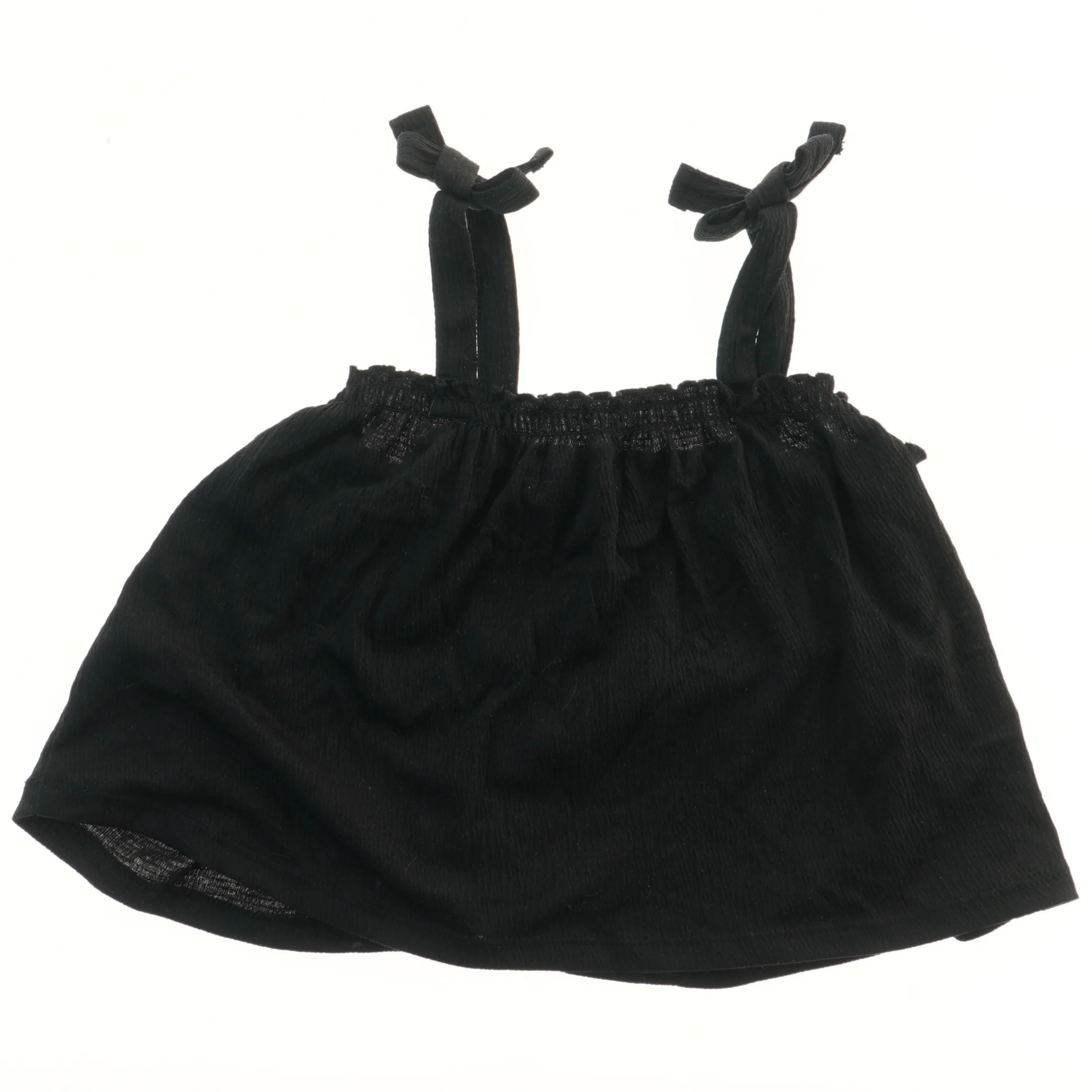 Sort stropbluse til børn fra H&M (str. 98)