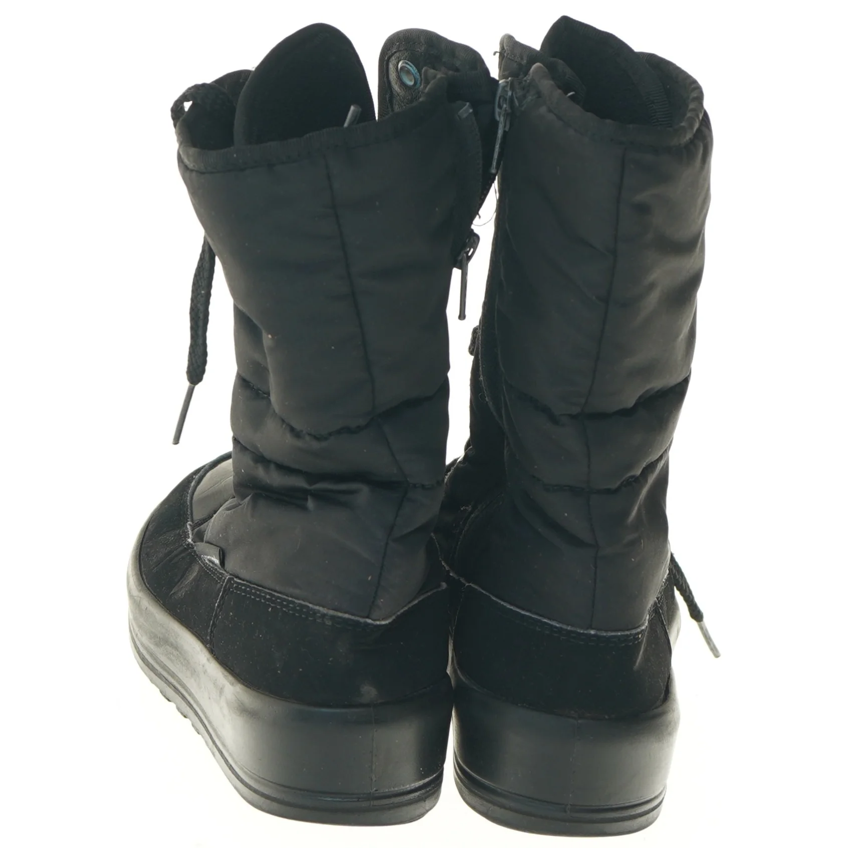 Sorte støvler fra mærket copenhagen med snøre (str. 33 )