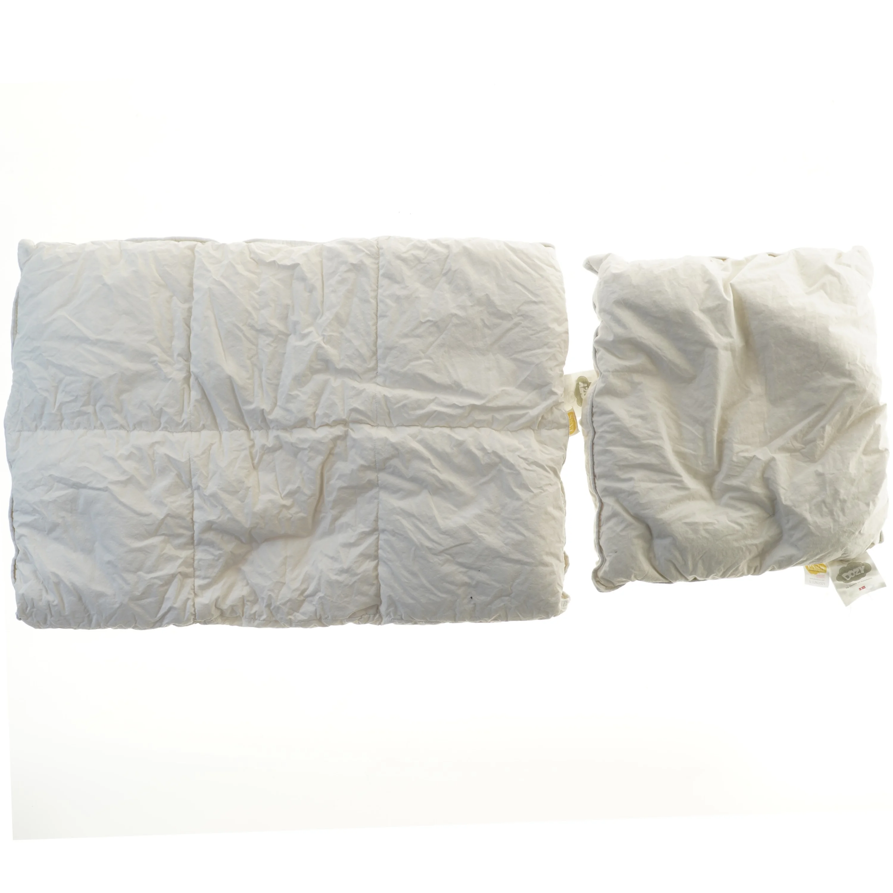 Børne dyne og pude sæt fra dozy of Denmark (str. pude 40x35, dyne 65x80 cm)