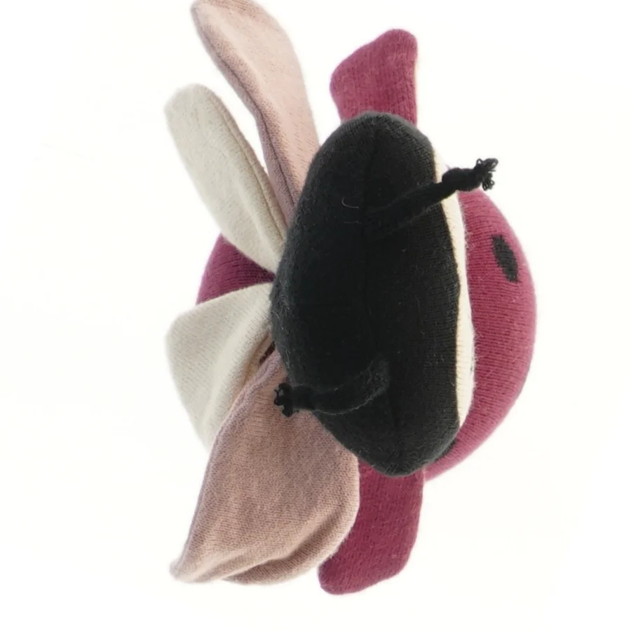 Lille mariehøne bamse fra Filibabba (str. 18 cm)