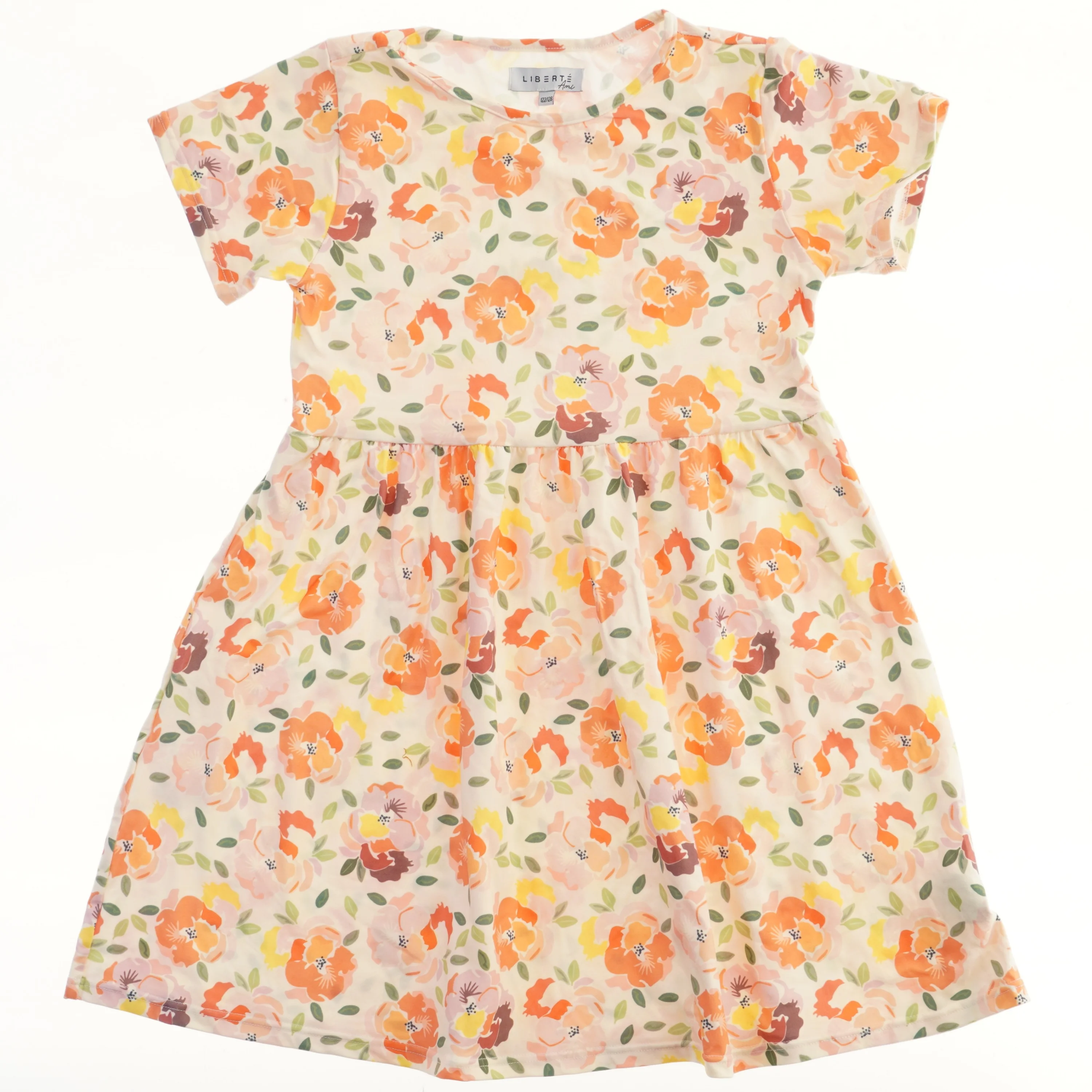 Blomsterkjole til børn fra LIBERTÉ Ami (str. 122)