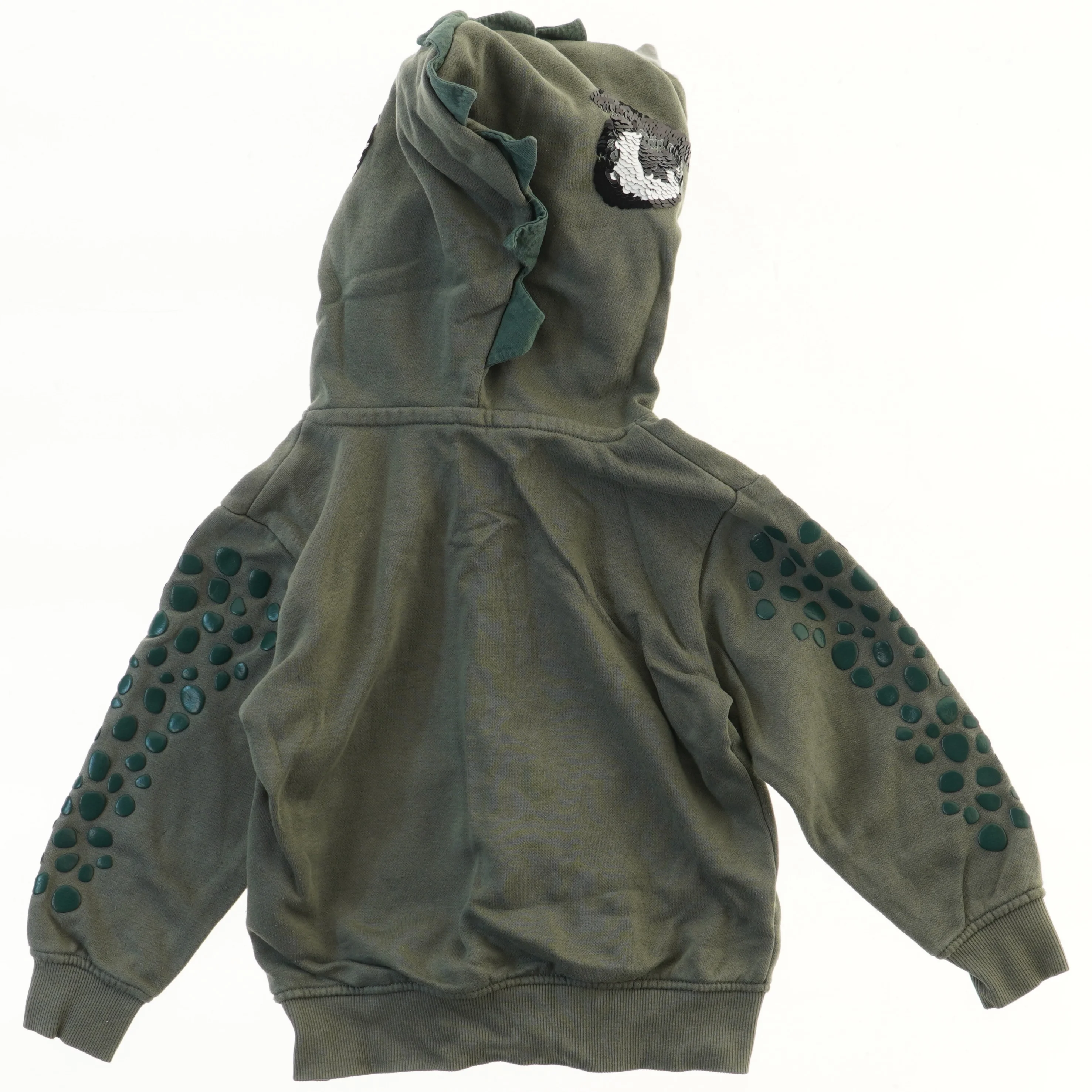 Børne hættetrøje med dinosaur motiv fra H&M (str. 104)