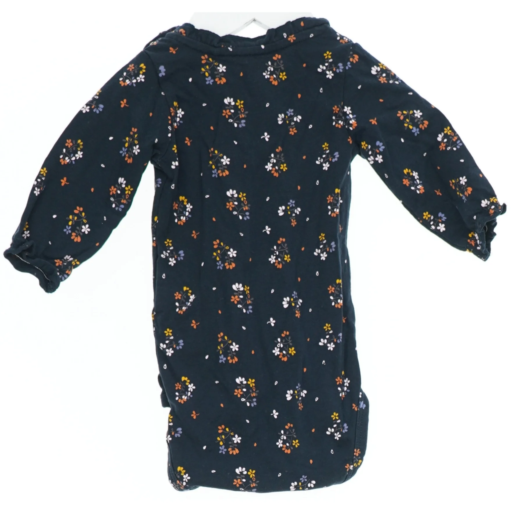 Langærmet bodystocking med blomsterprint fra Name It (str. 62)