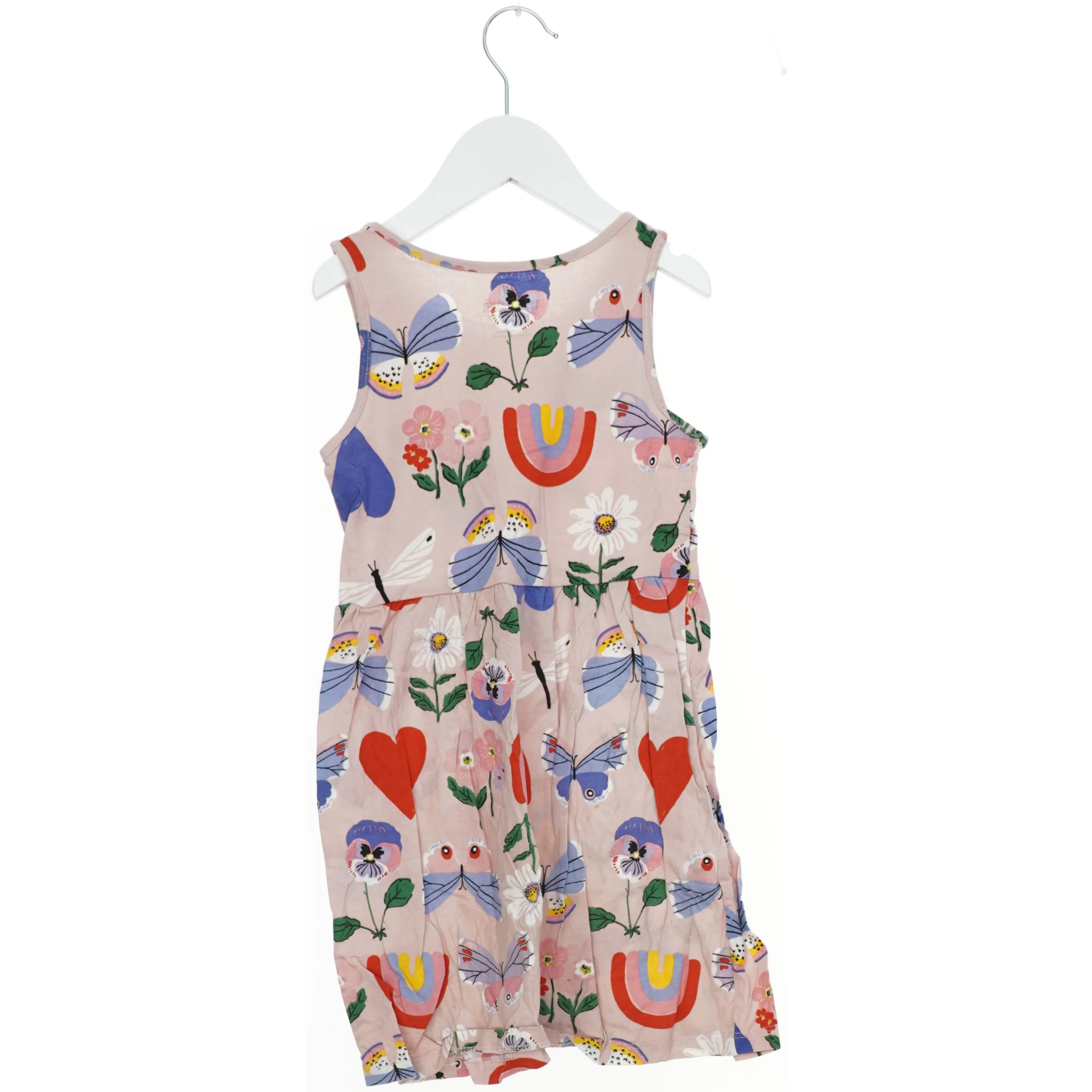 Børnekjole med farverige mønstre fra H&M (str. 110)