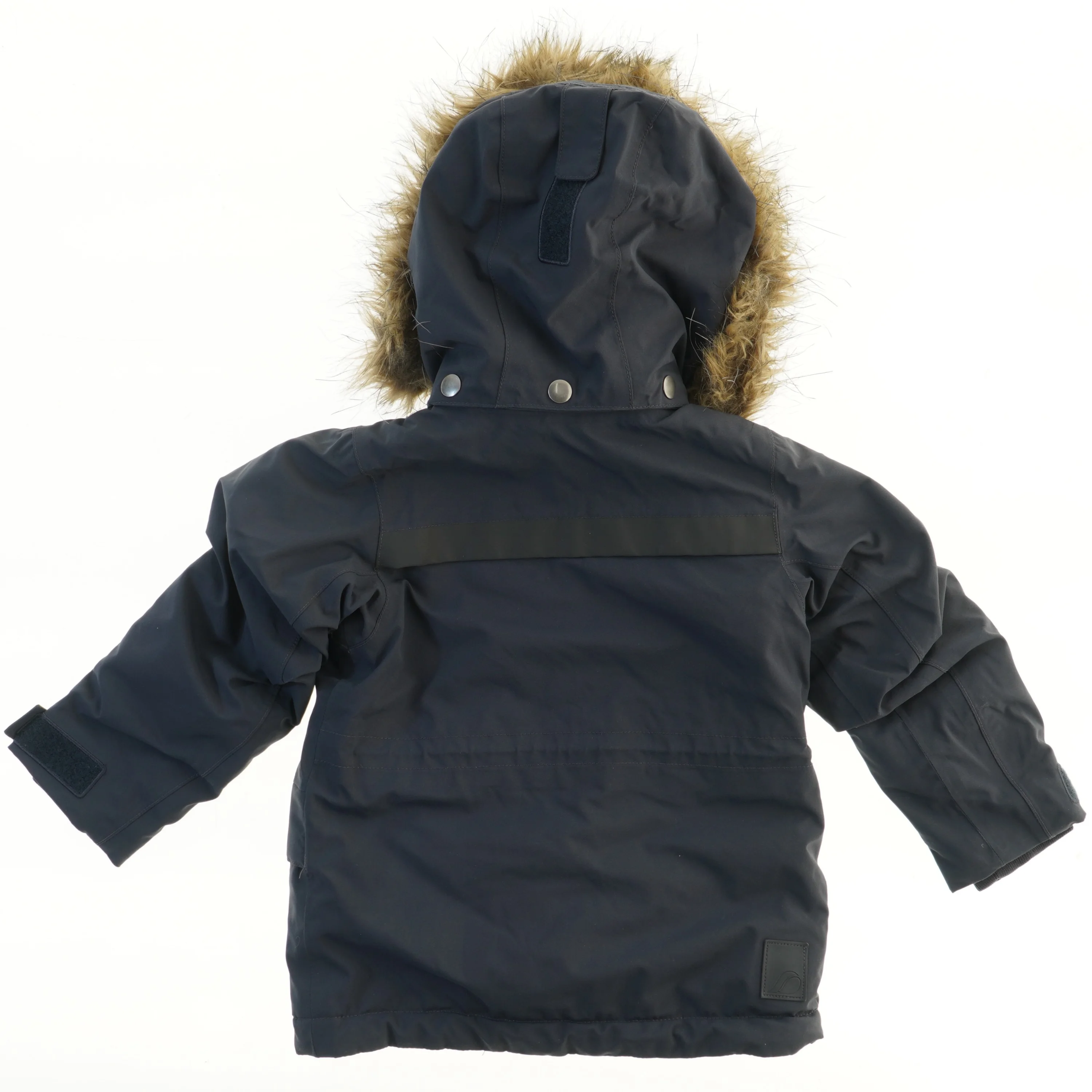 Vinterjakke med hætte og pels fra Didriksons (str. 92)